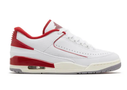 Jordan 2 3 White Varsity Red PRE OWNED