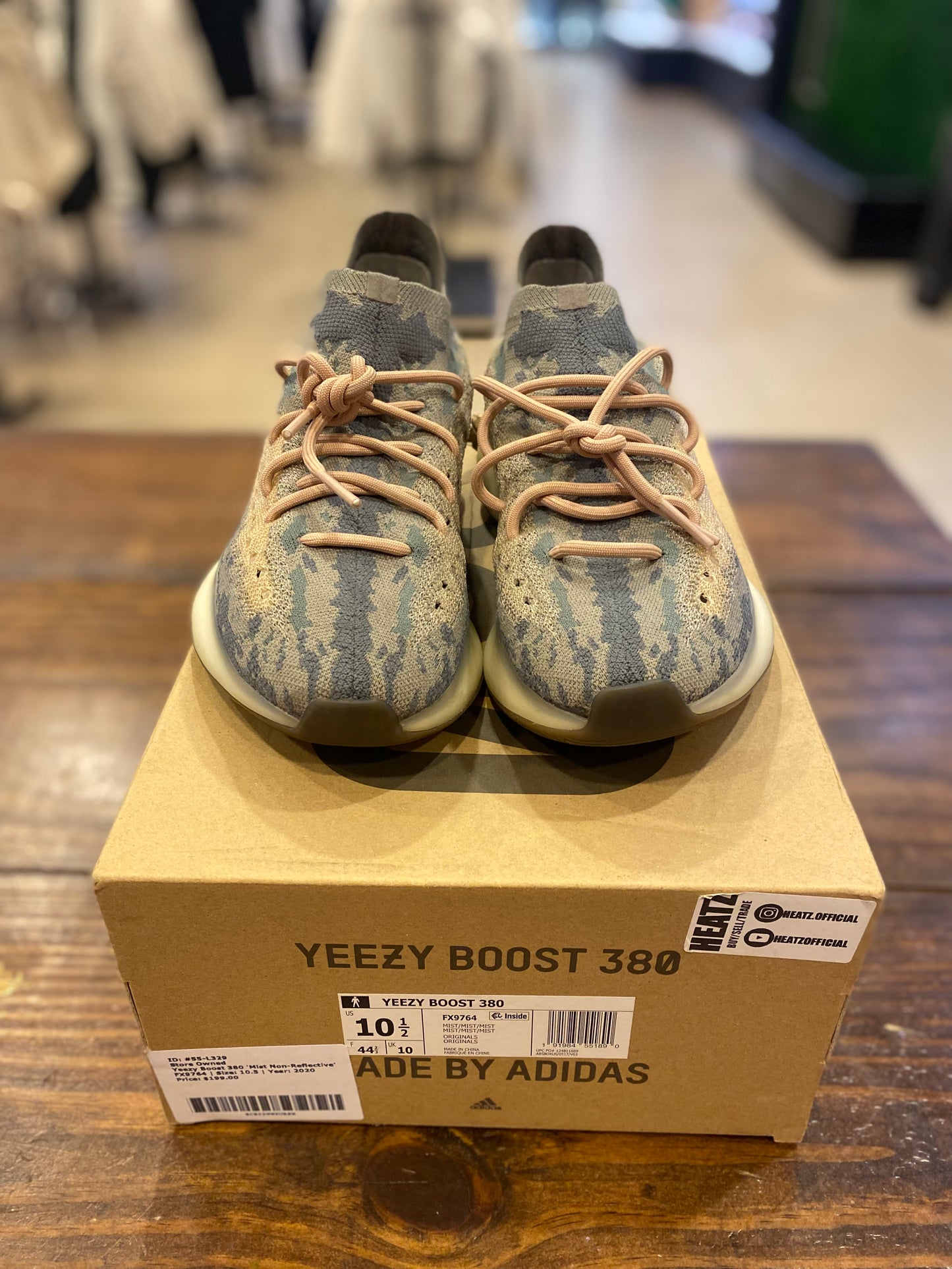 Yeezy Boost 380 Mist Non Reflective PRE-OWNED