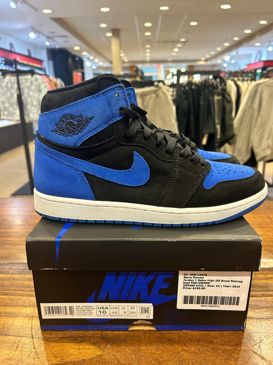 Jordan 1 Retro High OG Royal Reimagined PRE-OWNED