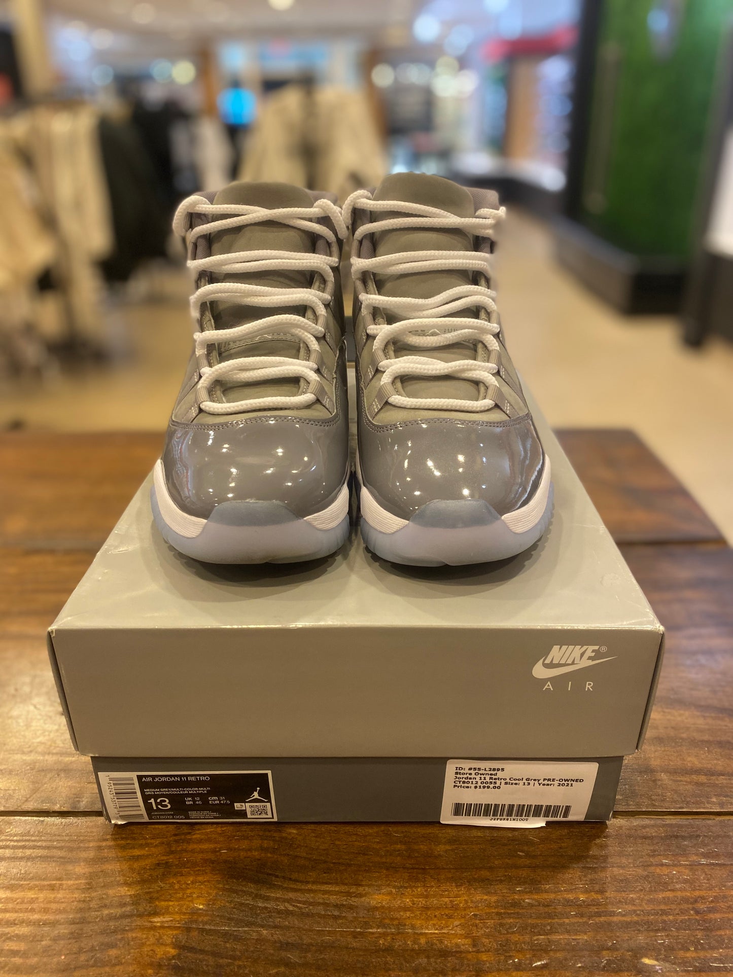 Jordan 11 Retro Cool Grey PRE-OWNED