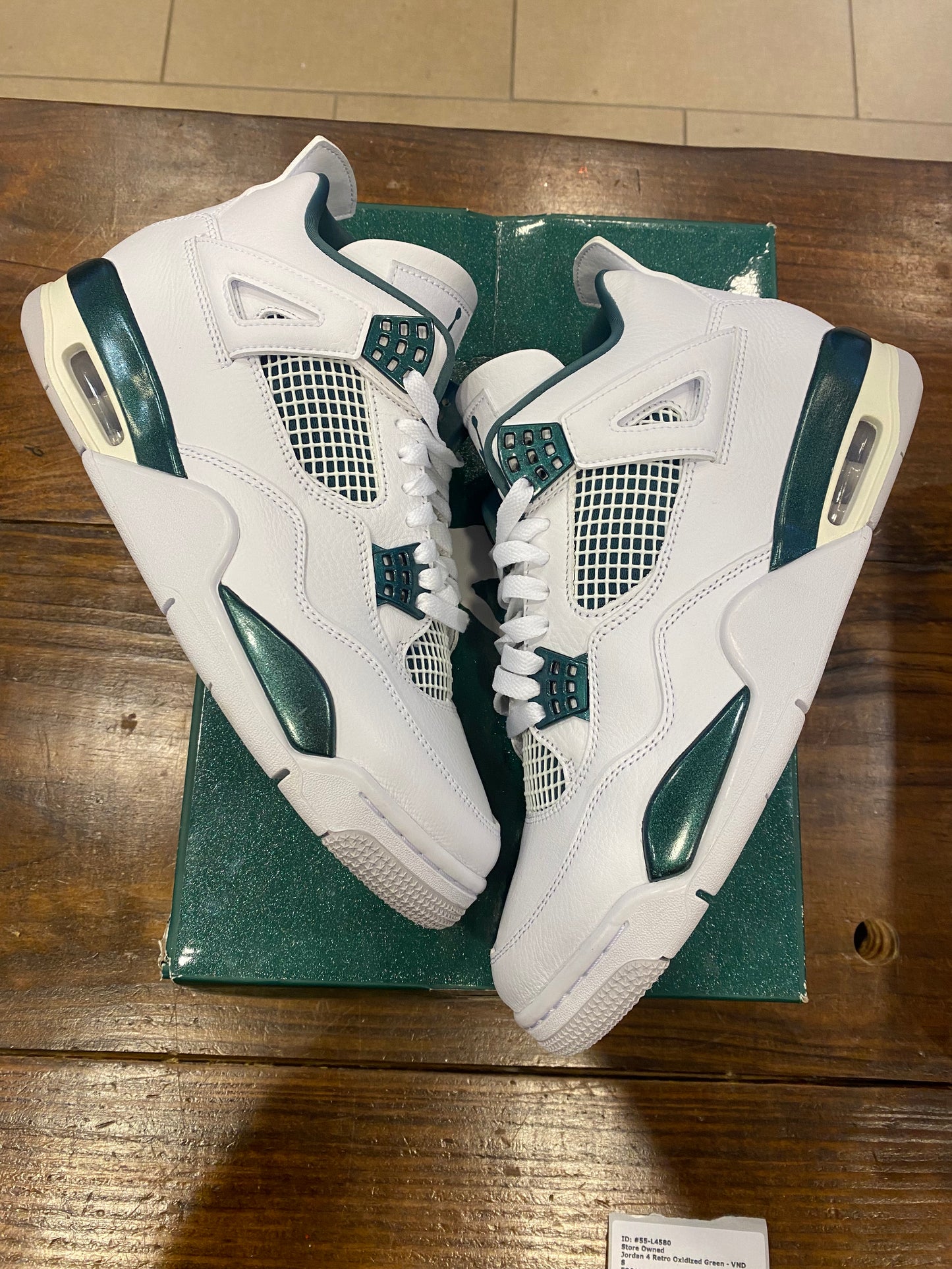 Jordan 4 Retro Oxidized Green - VNDS