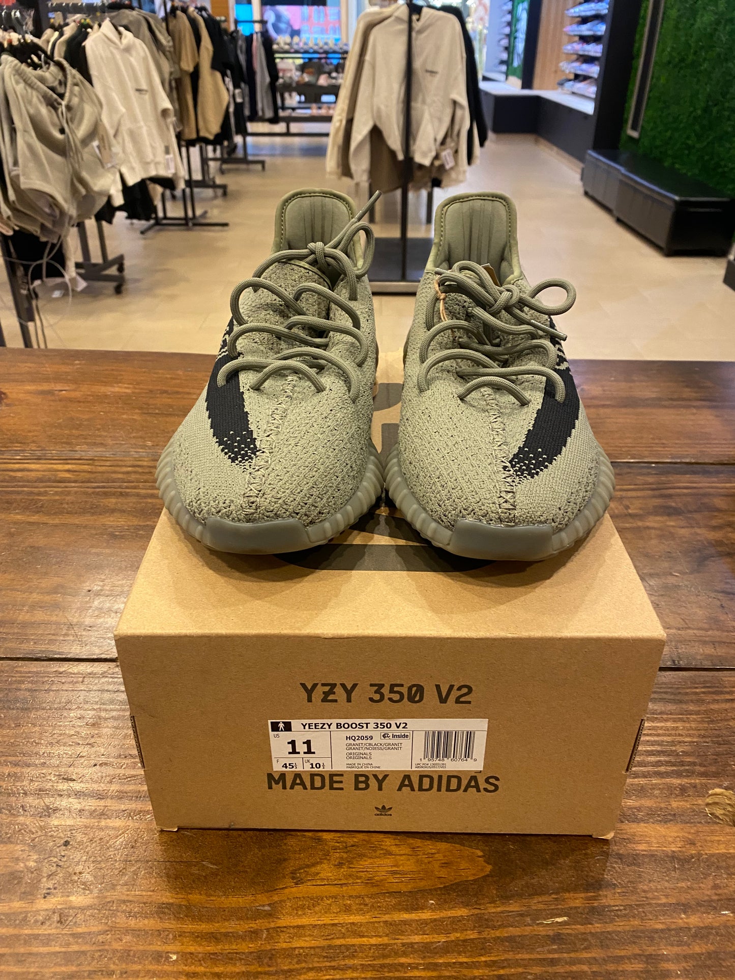 Yeezy Boost 350 V 2 Granite PRE-OWNED