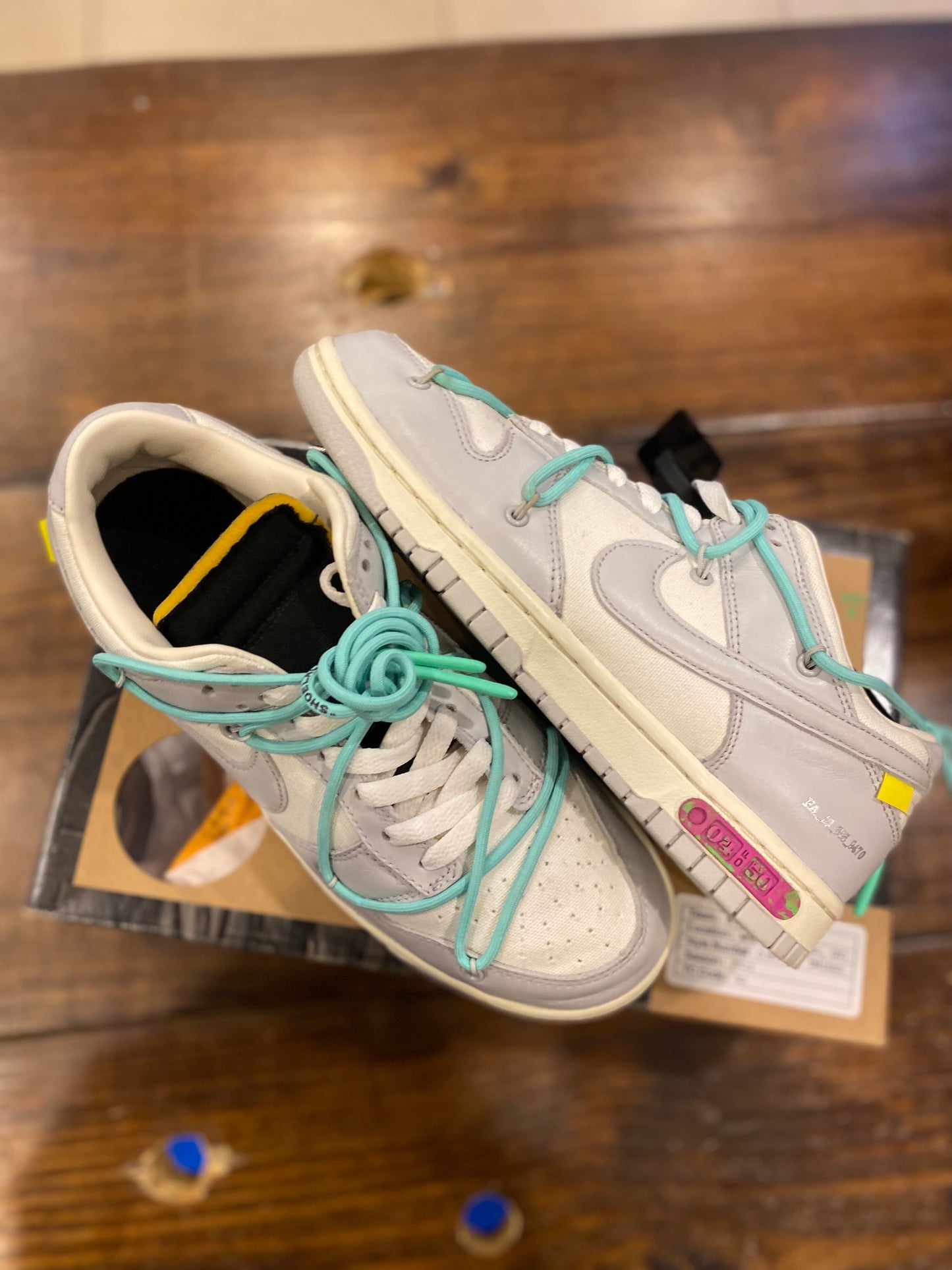 Off White X Dunk Low Lot 04 Of 50 PRE-OWNED