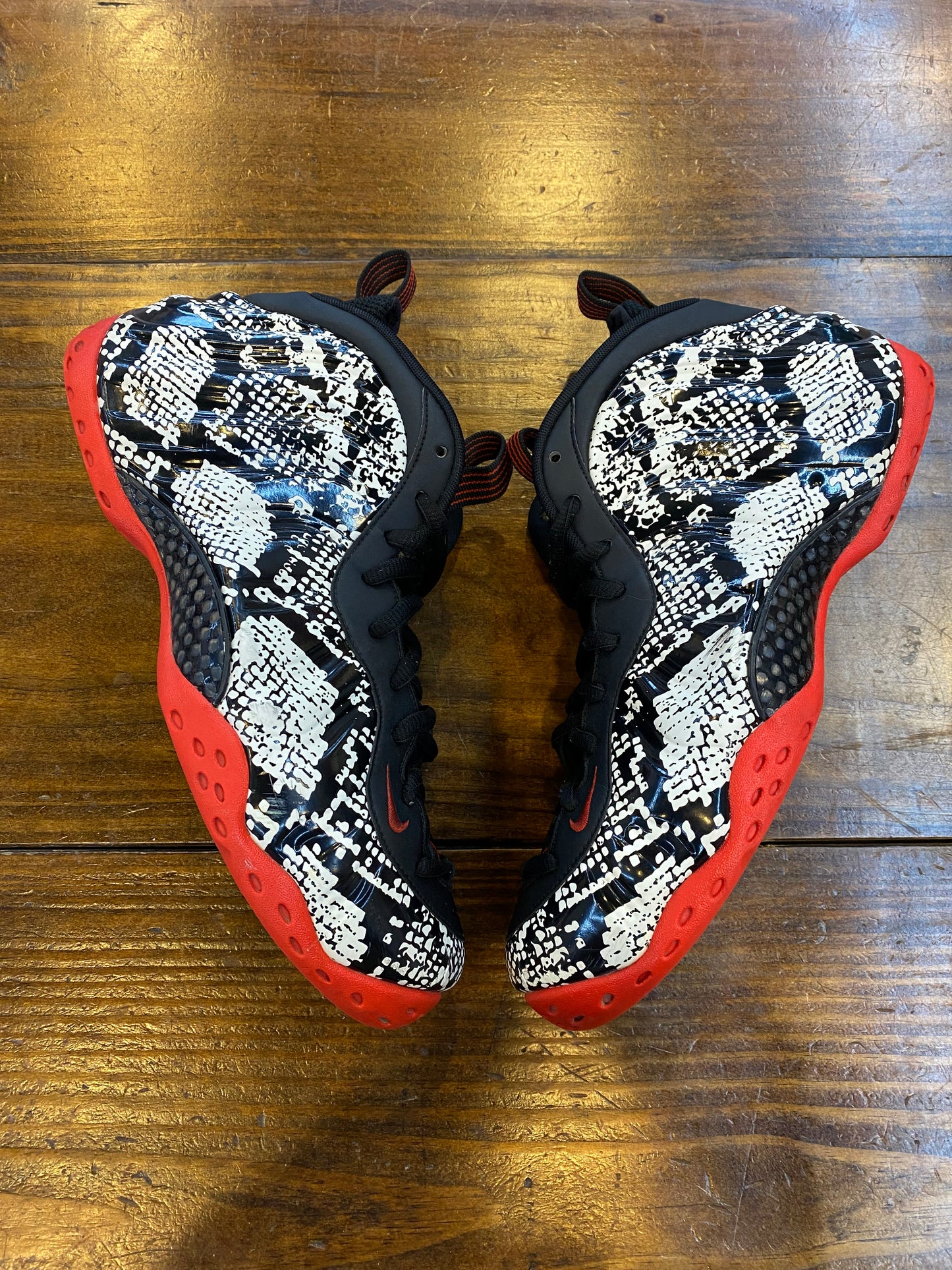 Air Foamposite One Albino Snakeskin PRE-OWNED