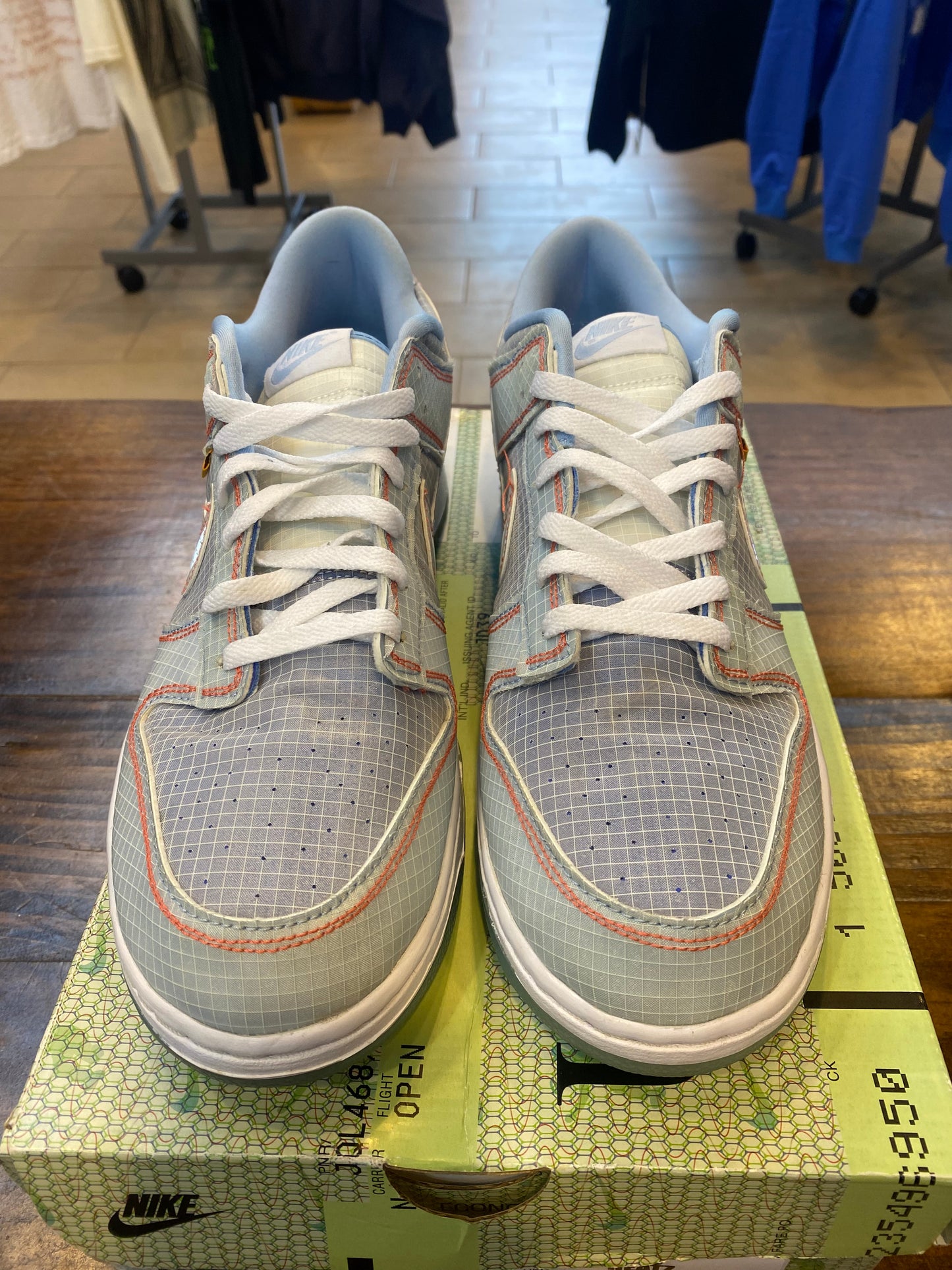 Union LA X Dunk Low Passport Pack Argon PRE - OWNED