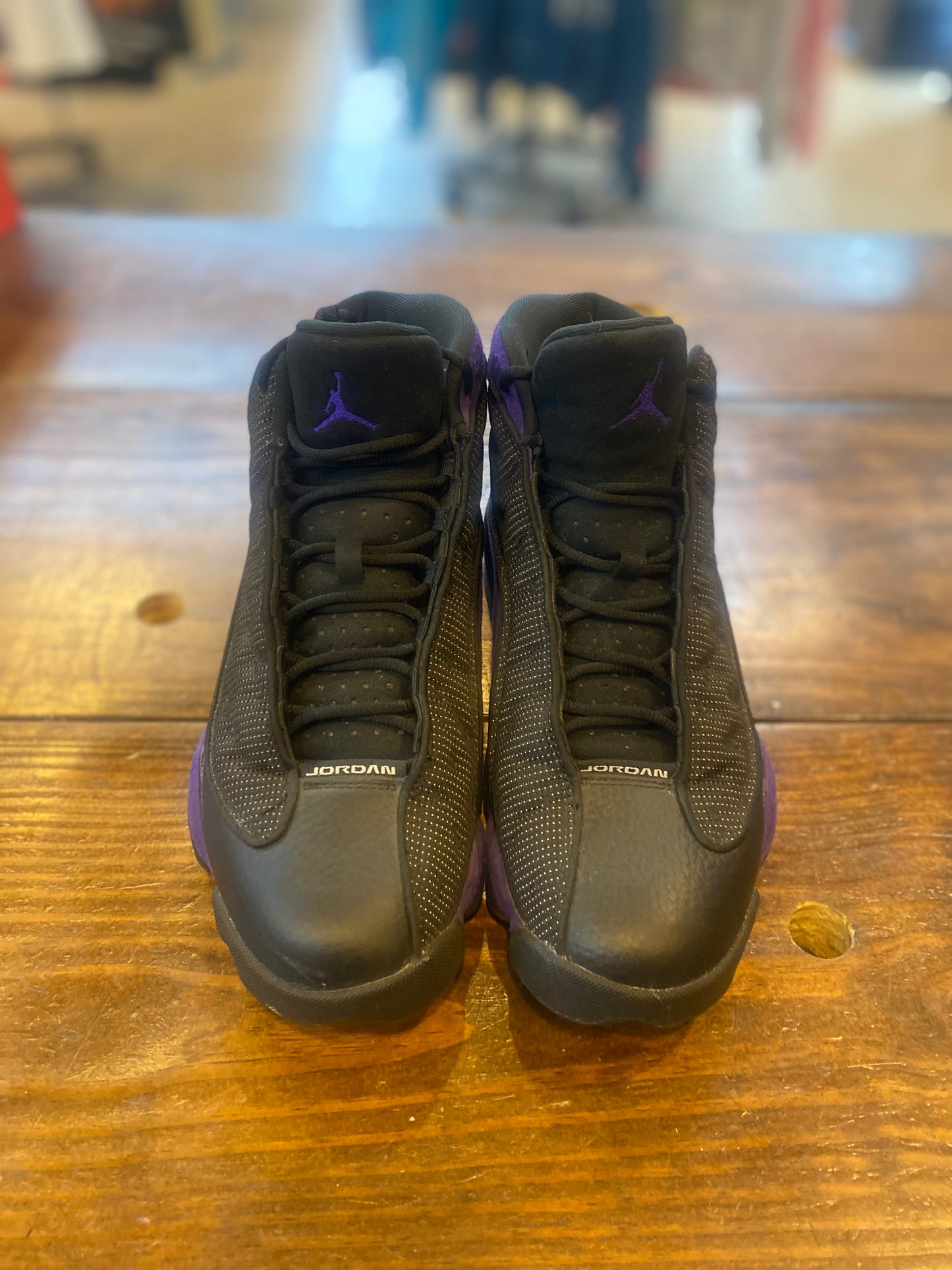 Jordan 13 Retro Court Purple pre owned