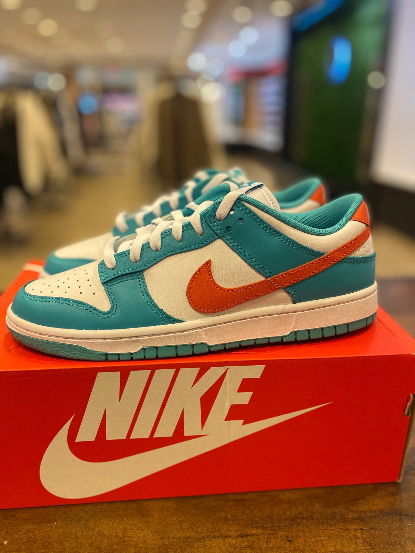 Nike Dunk Low Miami Dolphins PRE-OWNED