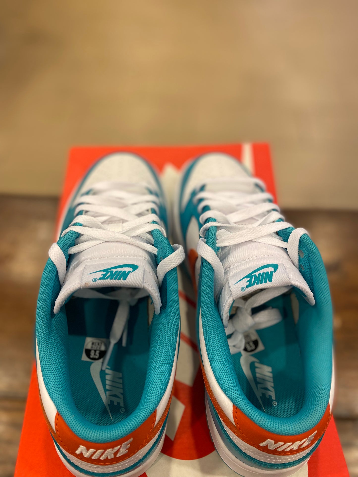 Nike Dunk Low Miami Dolphins PRE-OWNED