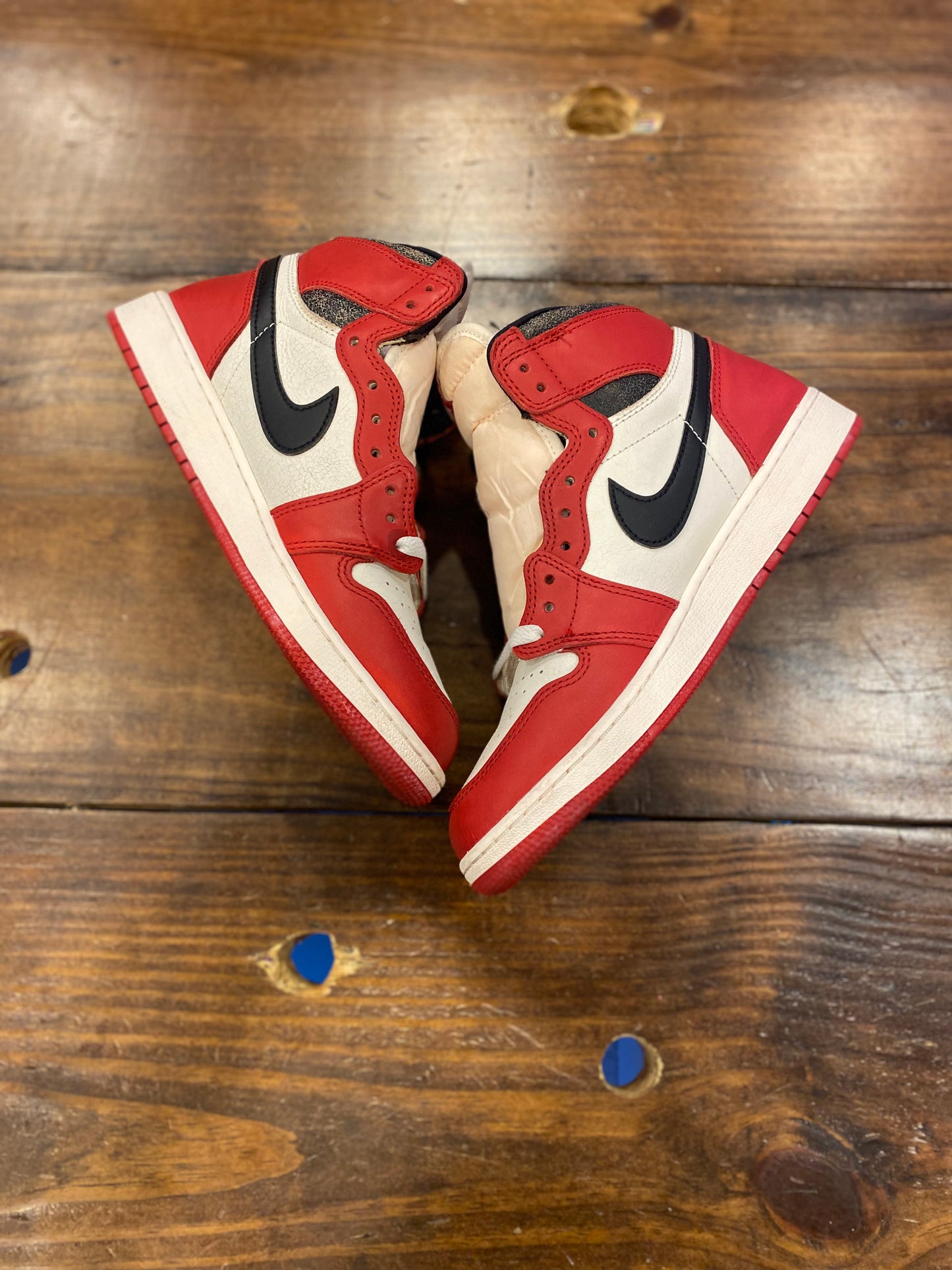 Air Jordan 1 Retro High OG GS Chicago Lost Found PRE-OWNED