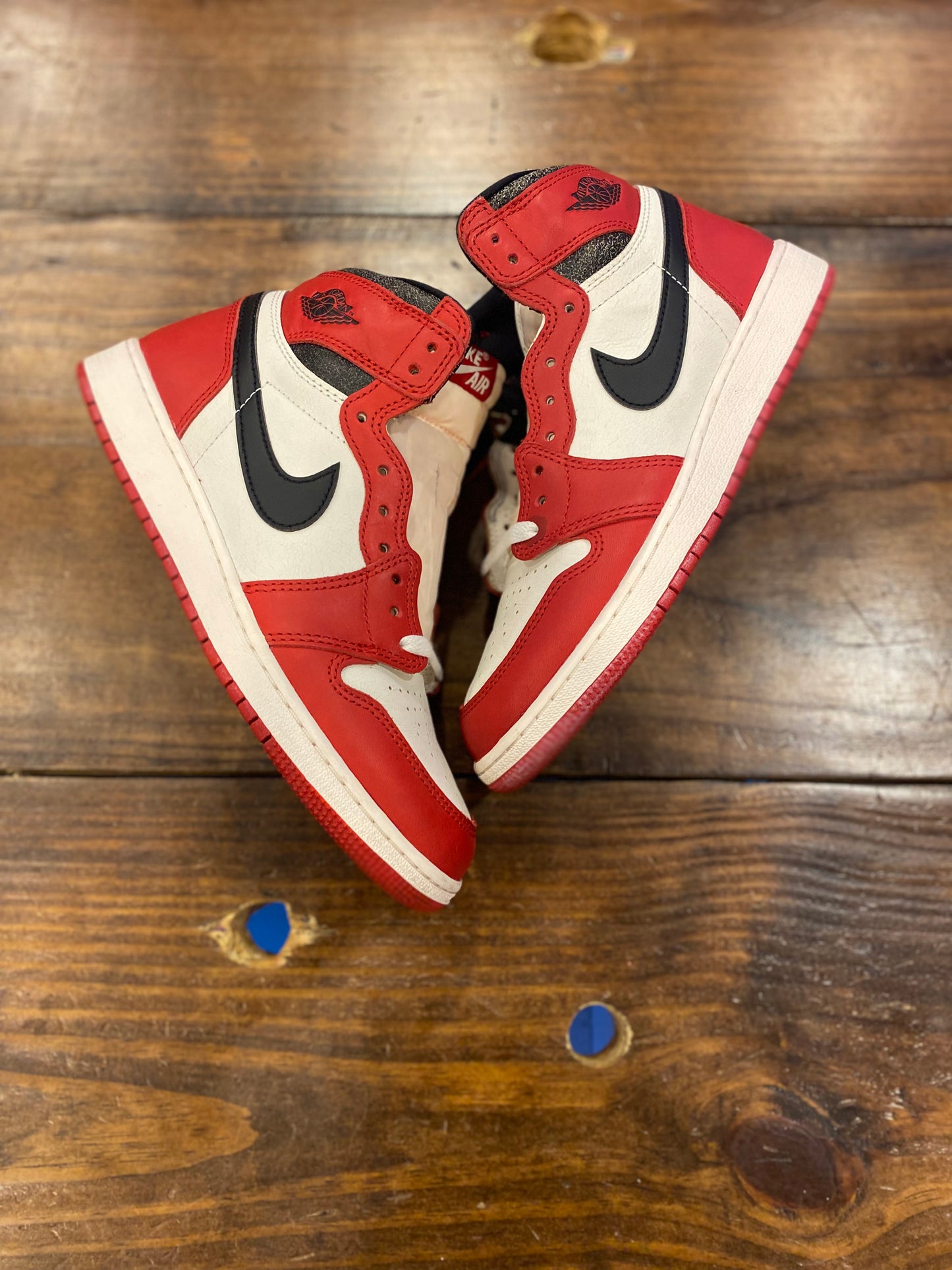 Air Jordan 1 Retro High OG GS Chicago Lost Found PRE-OWNED