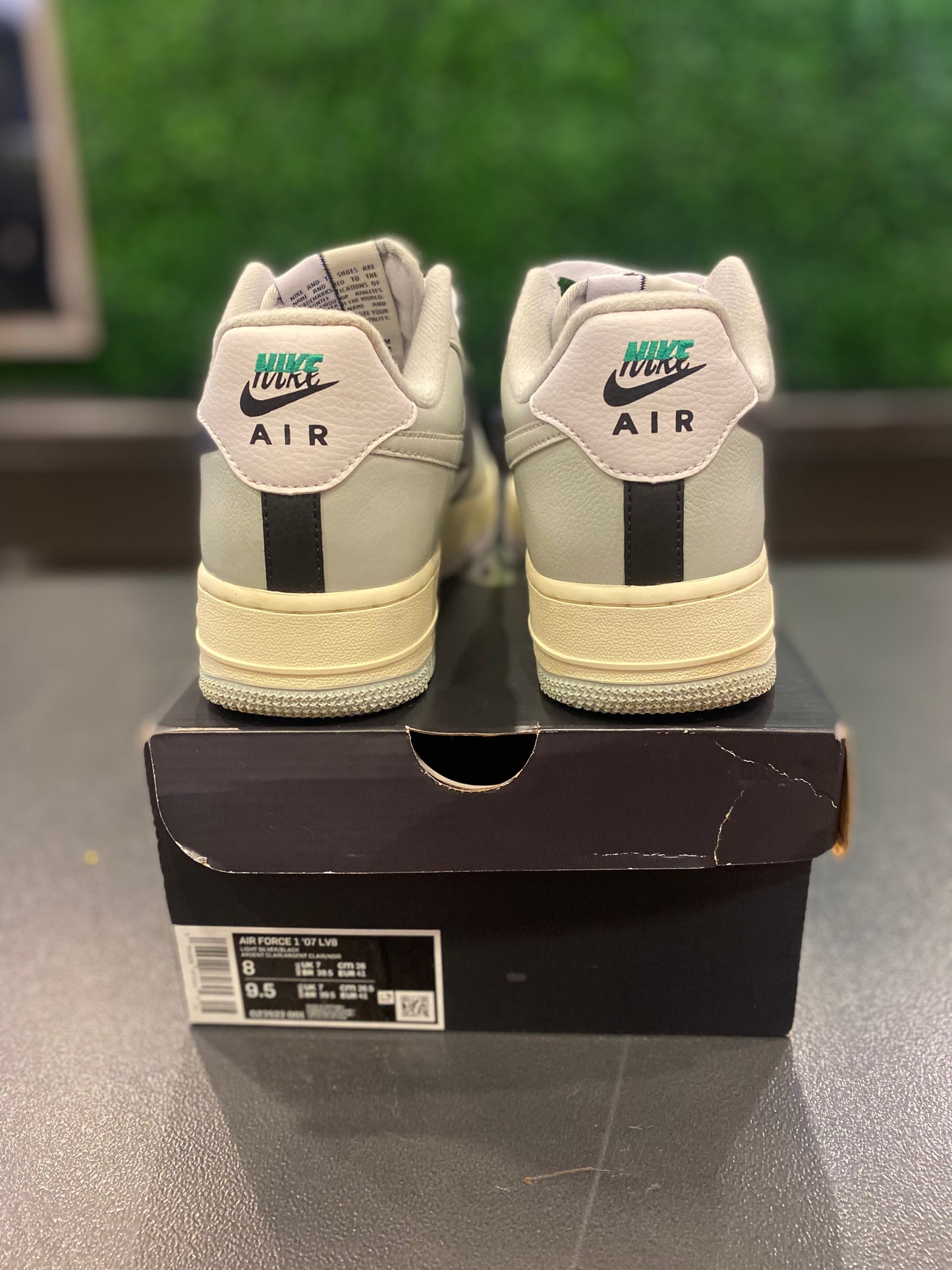 Air Force 1 07 LV 8 Split Light Silver PRE-OWNED