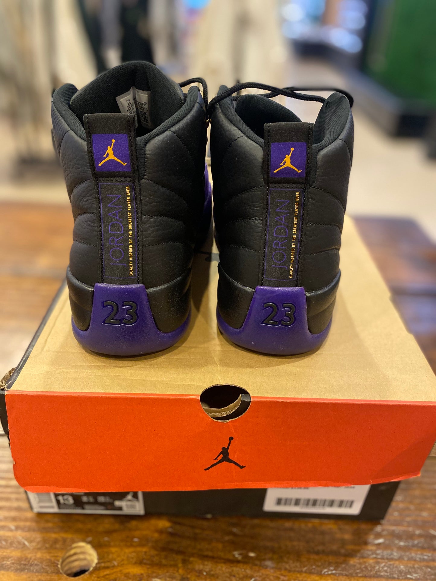 Air Jordan 12 Retro Field Purple