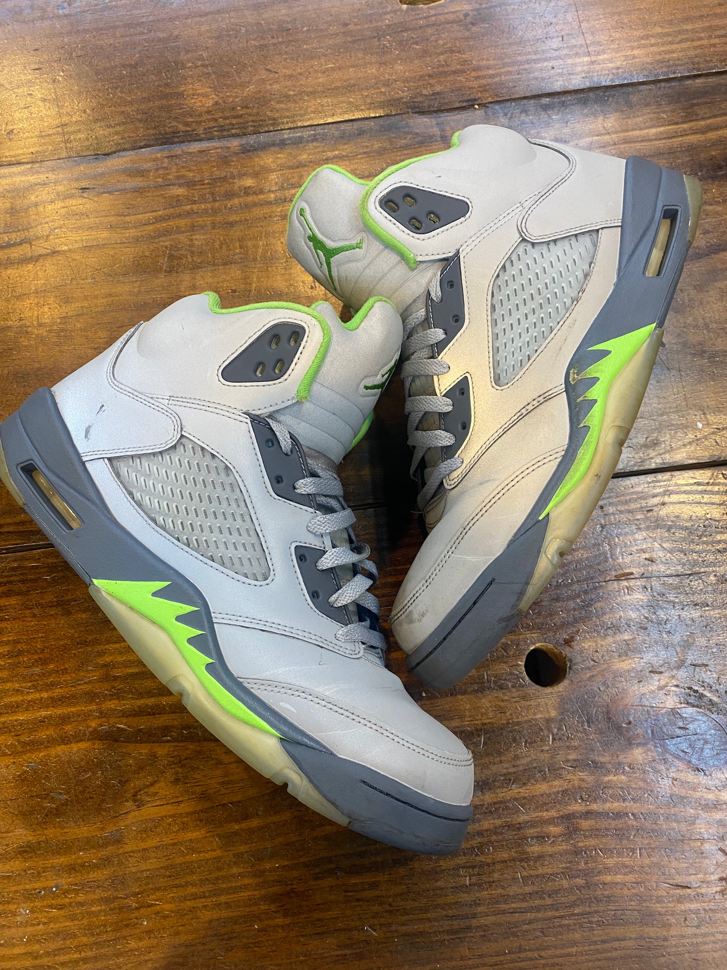 Jordan 5 Retro Green Bean 2022 PRE OWNED