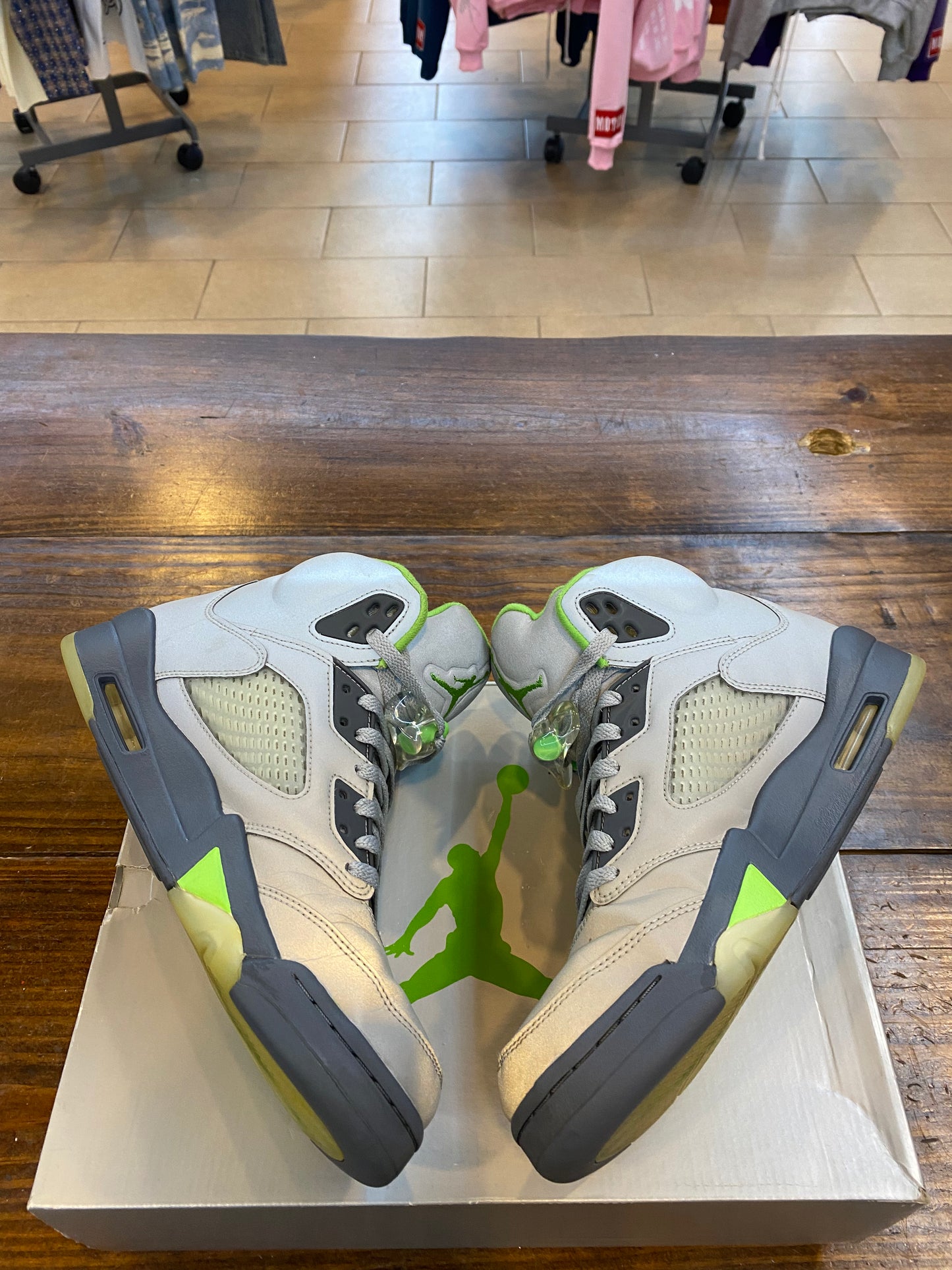 Jordan 5 Retro Green Bean 2022 PRE OWNED