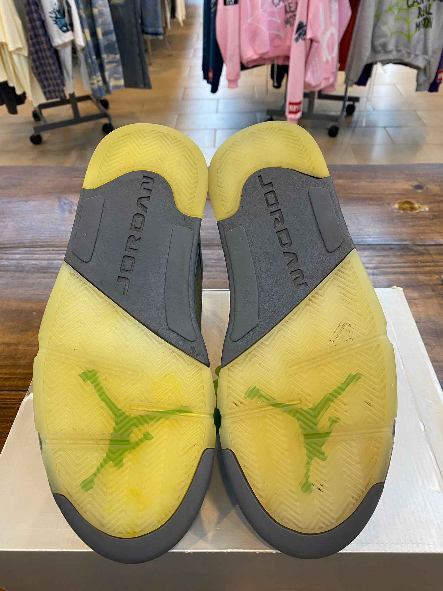 Jordan 5 Retro Green Bean 2022 PRE OWNED