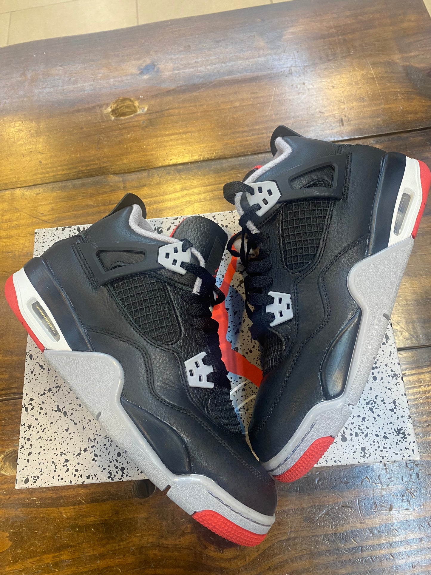 Jordan 4 Retro GS Bred Reimagined PRE OWNED