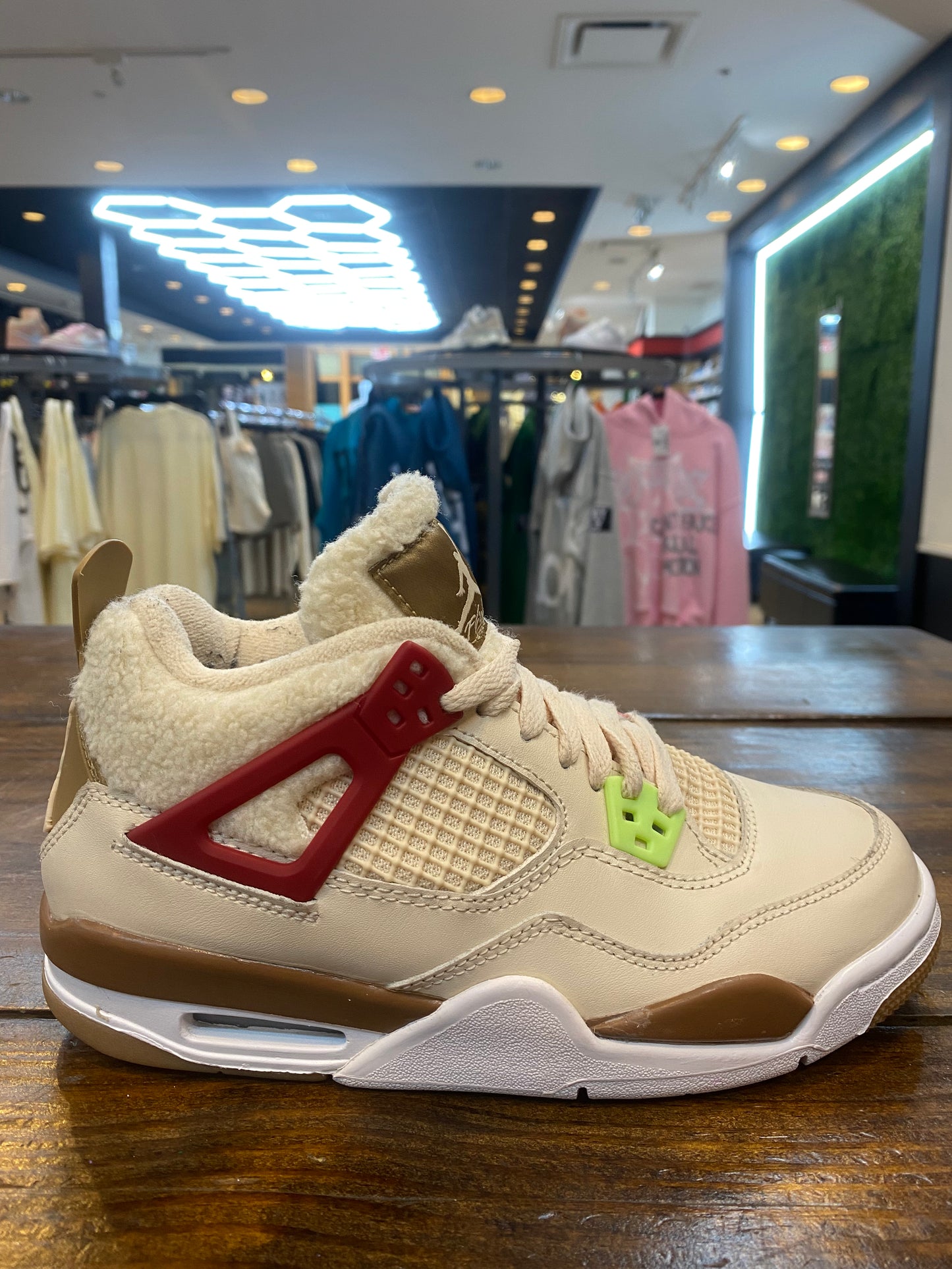 JORDAN 4 RETRO GS WILD THINGS PRE OWNED