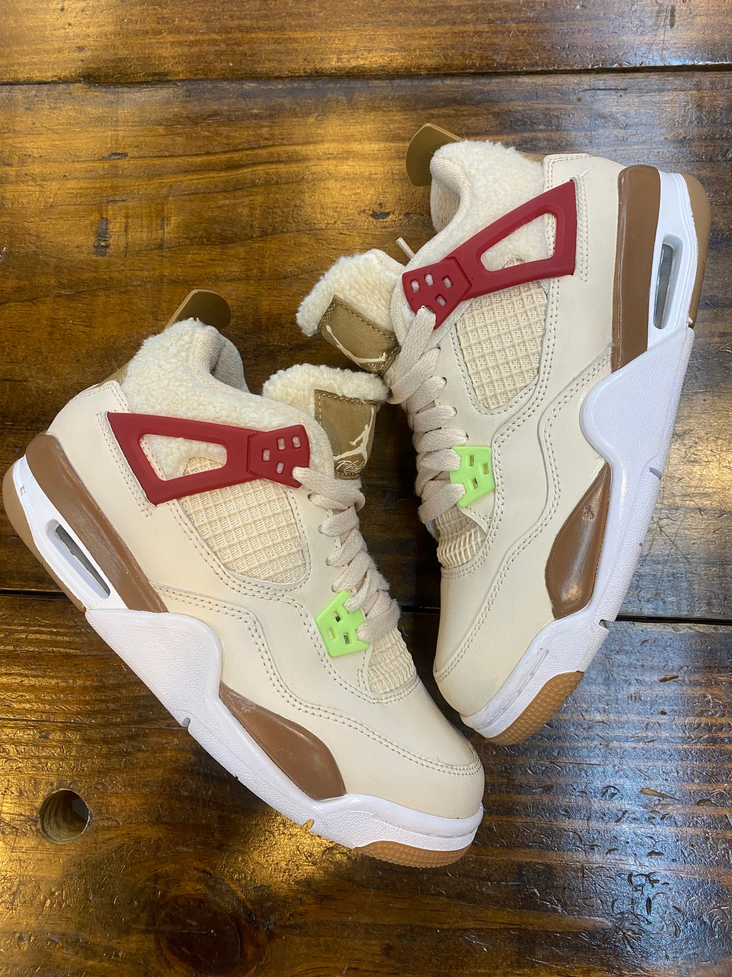 JORDAN 4 RETRO GS WILD THINGS PRE OWNED