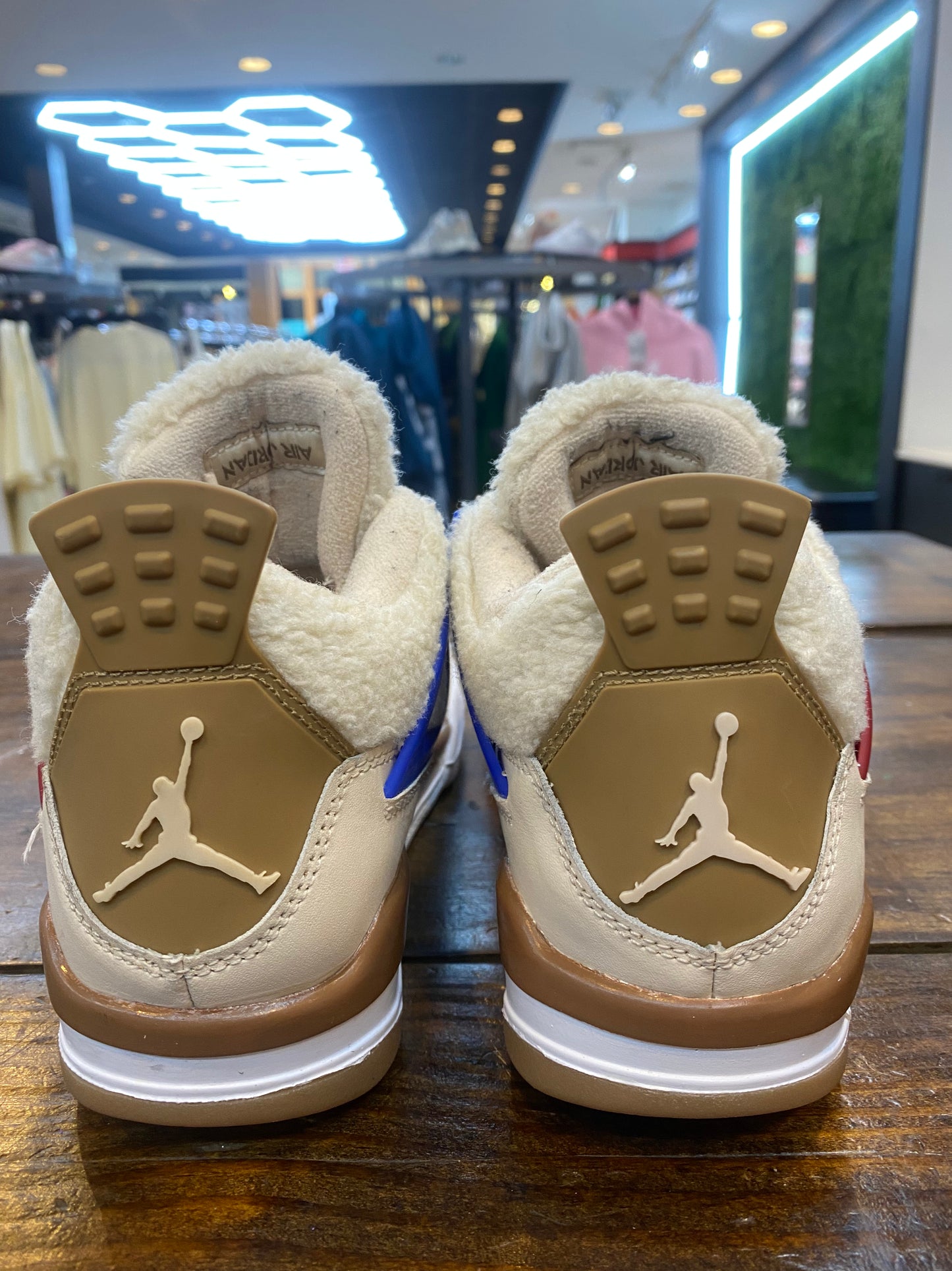 JORDAN 4 RETRO GS WILD THINGS PRE OWNED