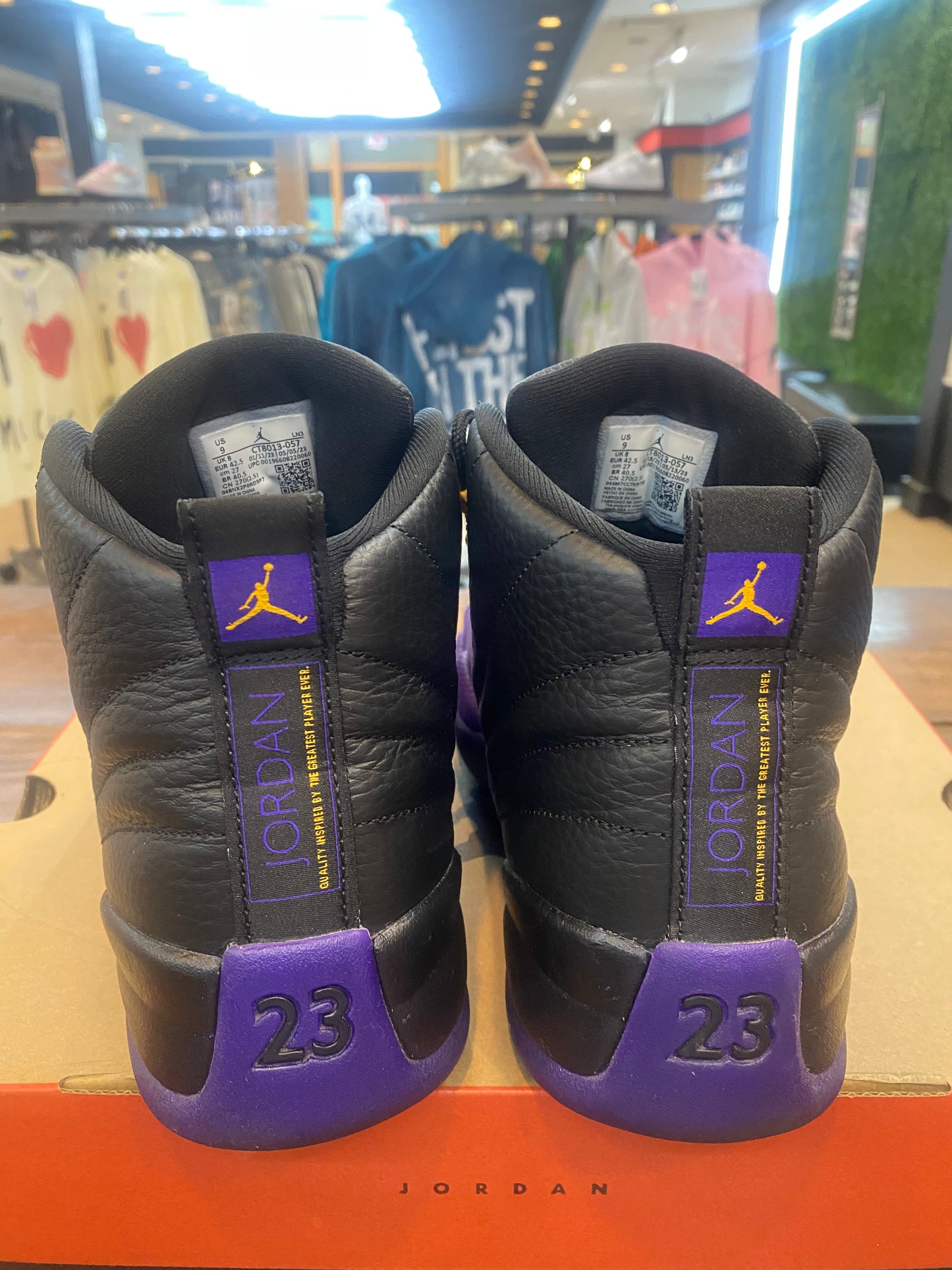 Jordan 12 Retro Field Purple PRE OWNED