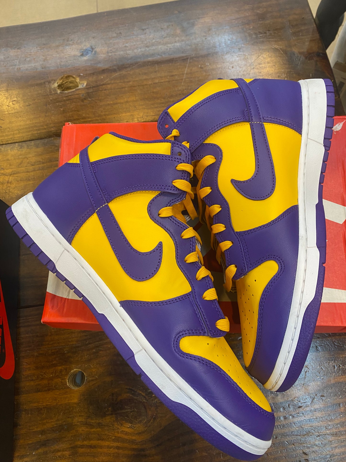 DUNK HIGH LAKERS