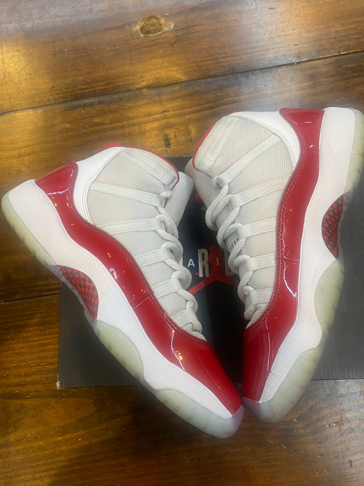Jordan 11 Retro GS Cherry PRE OWNED