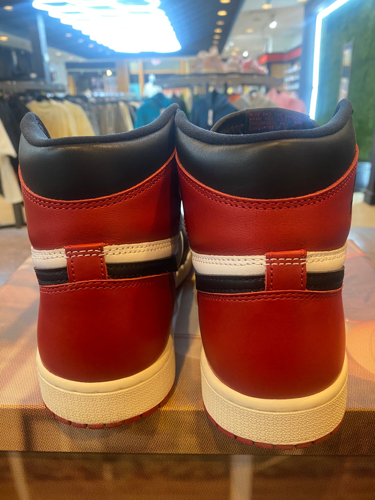 Jordan 1 Retro High OG Black Toe Reimagined PRE OWNED