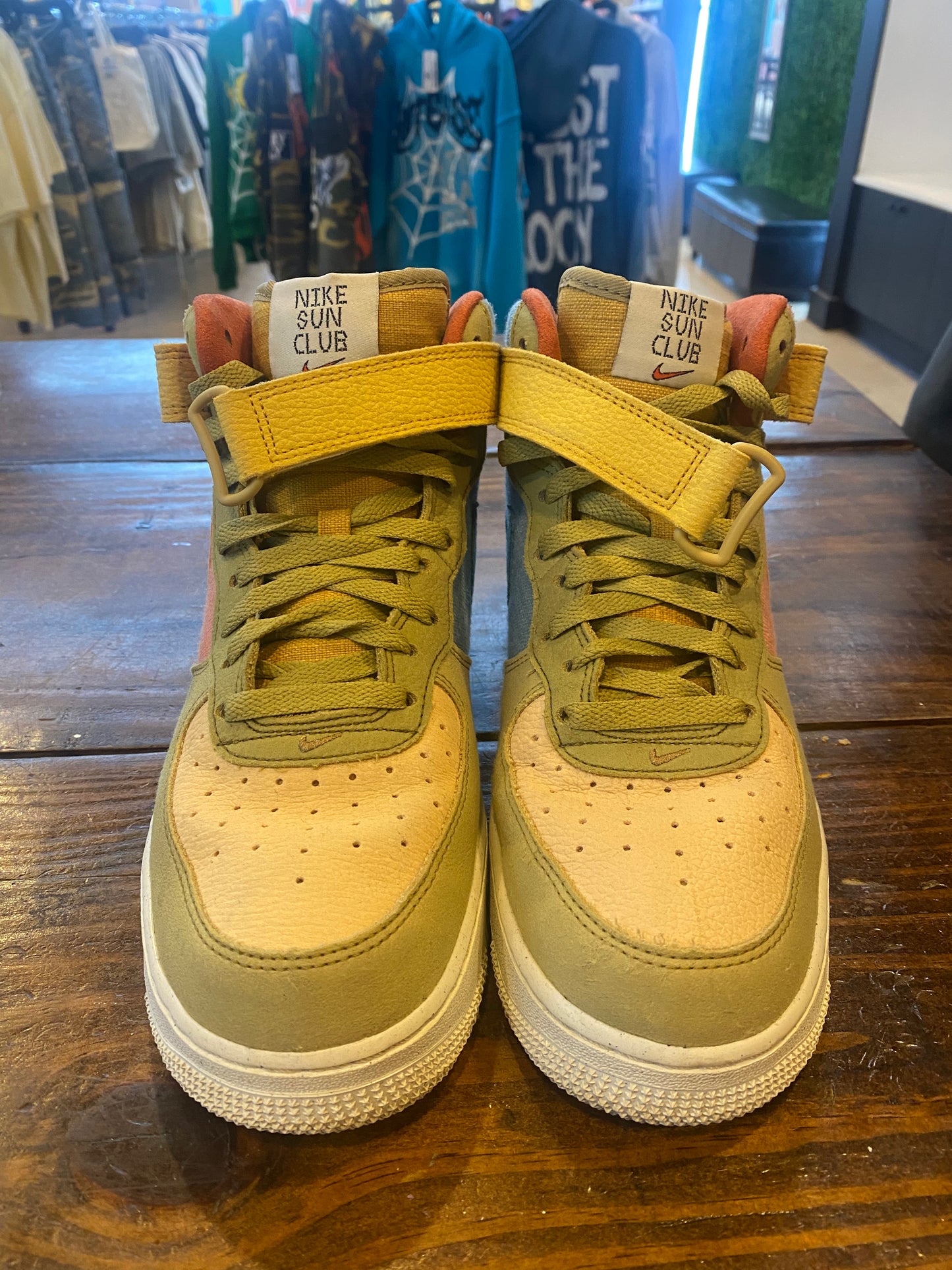 Air Force 1 Mid 07 LV 8 Next Nature Sun Club PRE OWNED