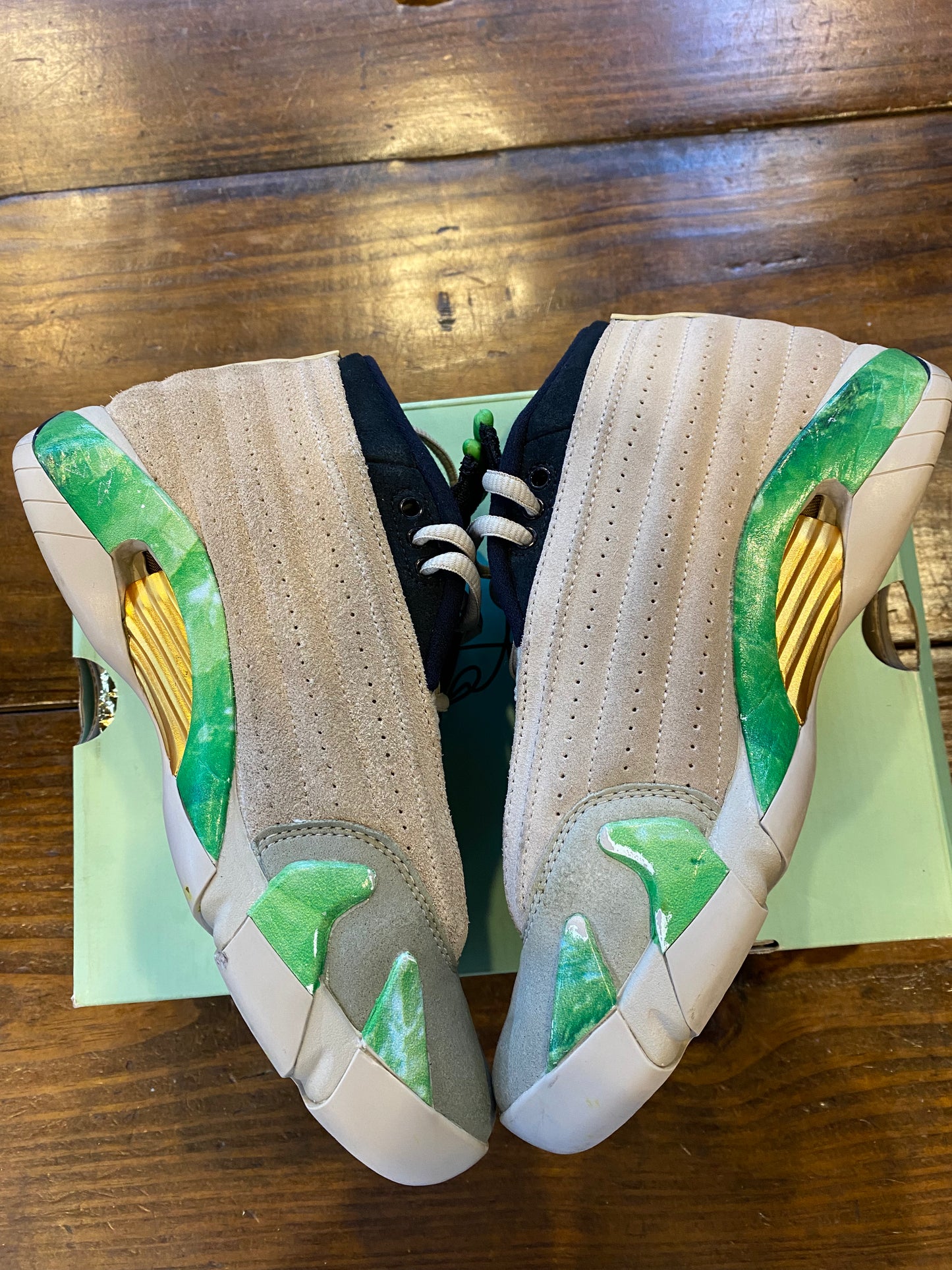 Aleali May X Wmns Jordan 14 Retro Low SP Fortune PRE OWNED