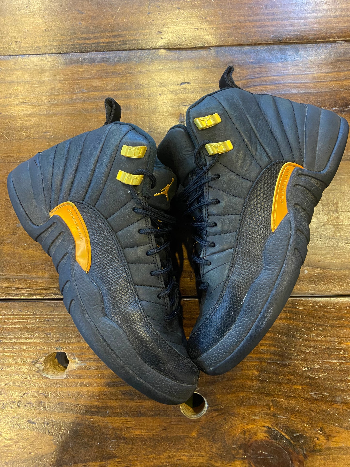 Jordan 12 Retro GS Black Taxi PRE OWNED
