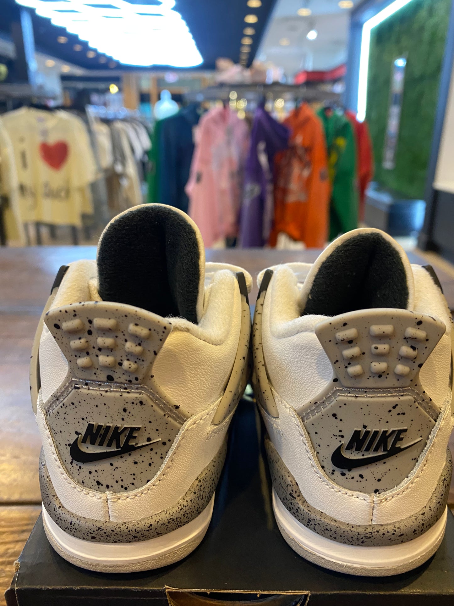 Jordan 4 Retro OG TD White Cement 2025 PRE OWNED