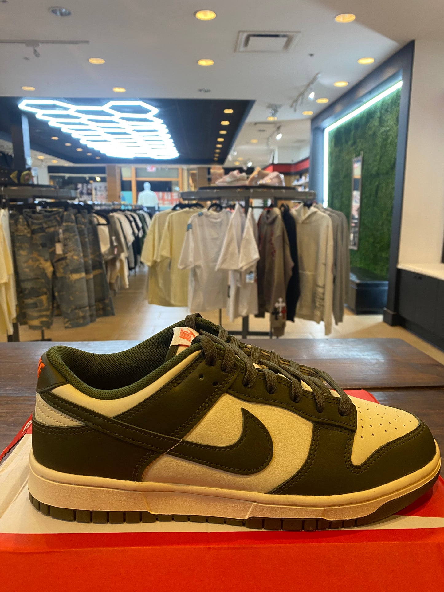Dunk Low Rough Green PRE OWNED