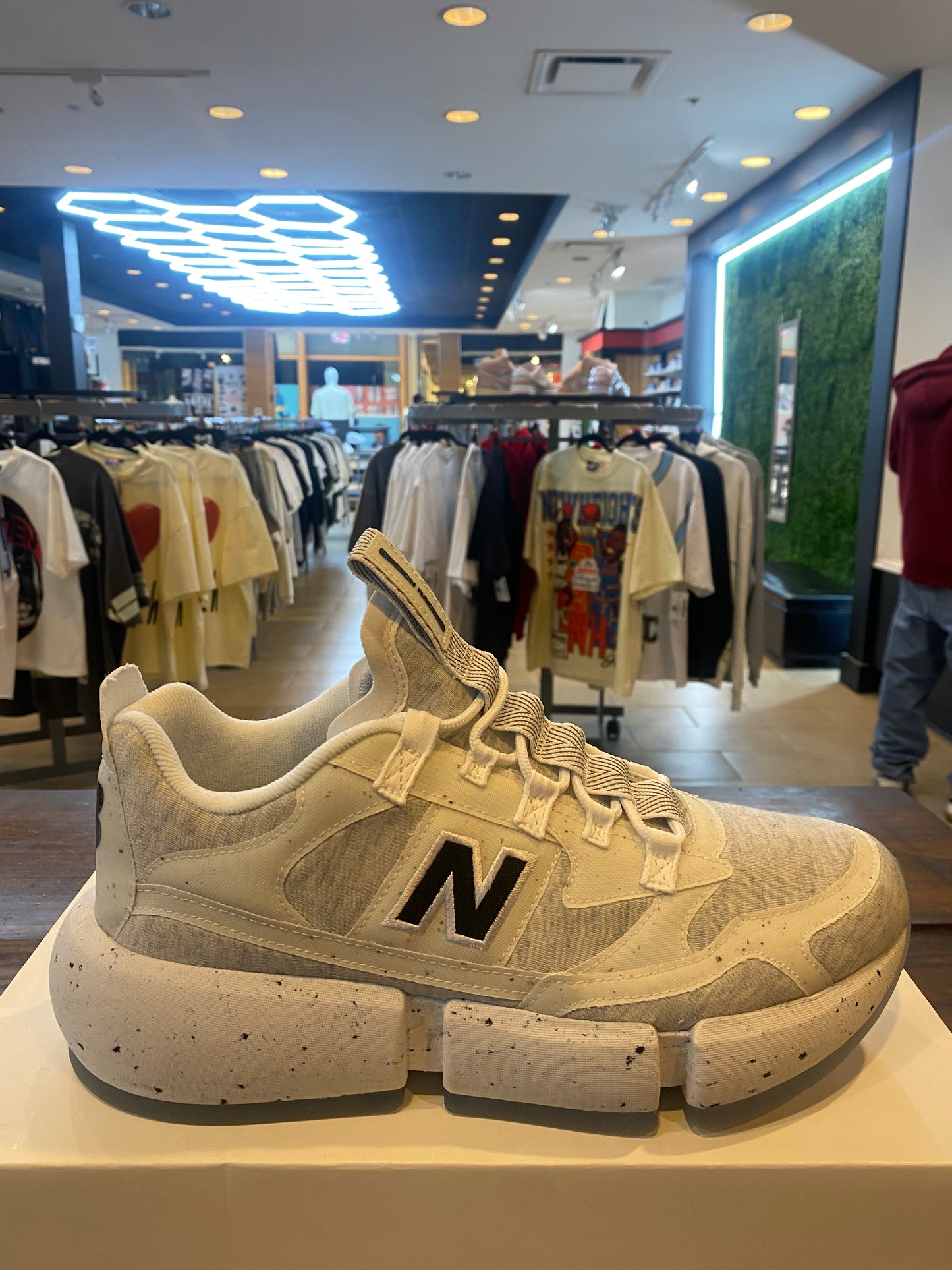 New Balance Jaden Smith X Vision Racer Natural PRE OWNED
