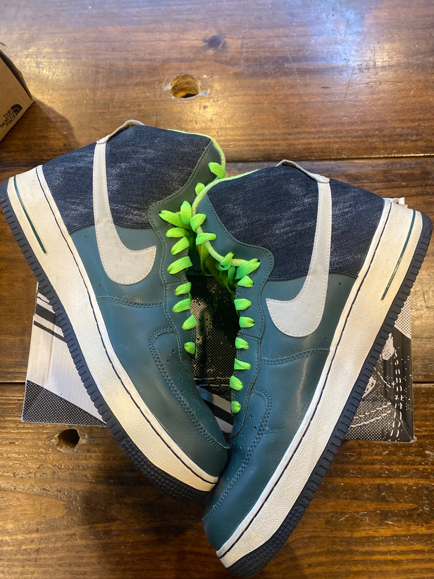 Air Force 1 High 07 Vintage Green Mortar PRE OWNED