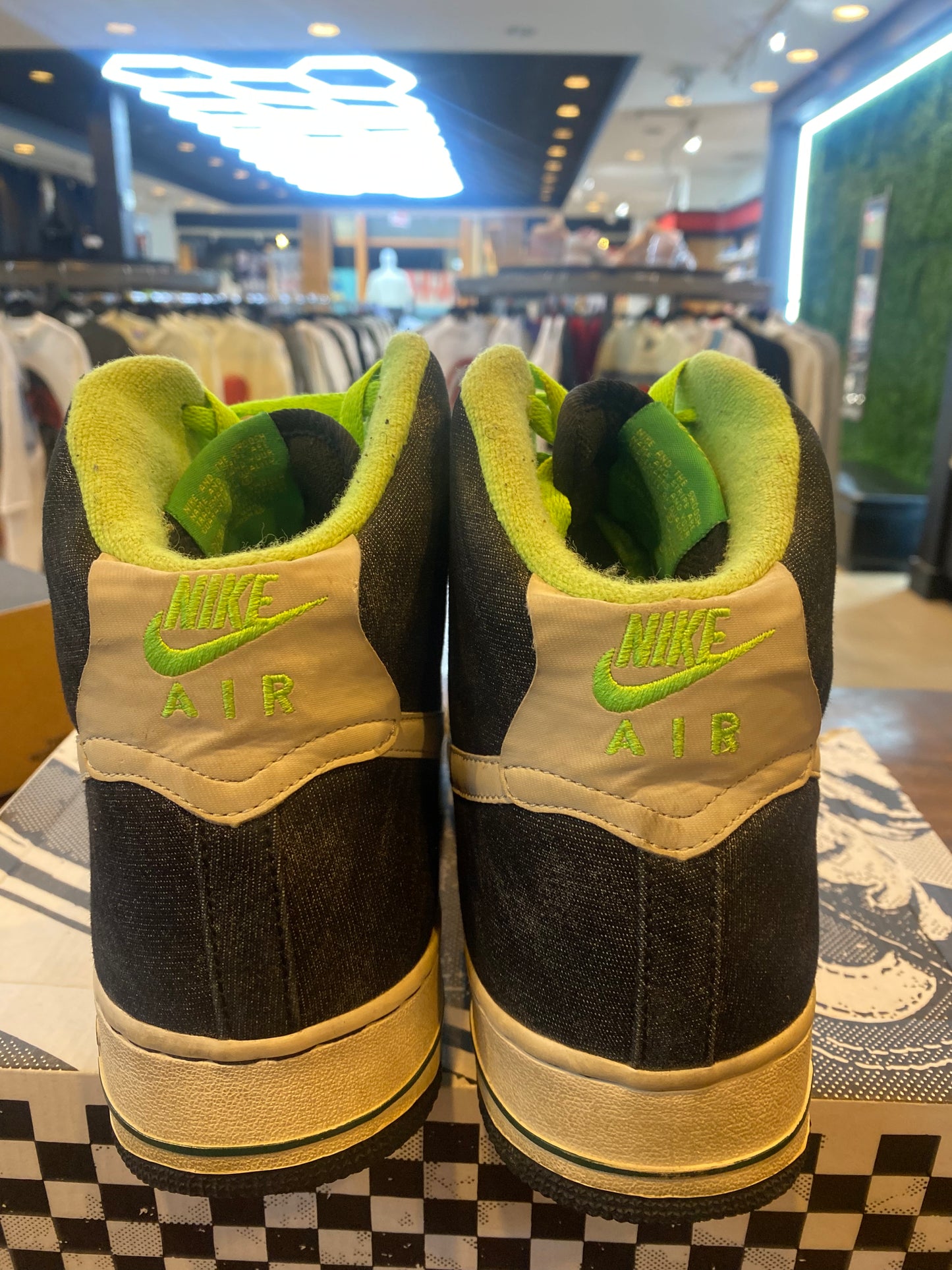 Air Force 1 High 07 Vintage Green Mortar PRE OWNED