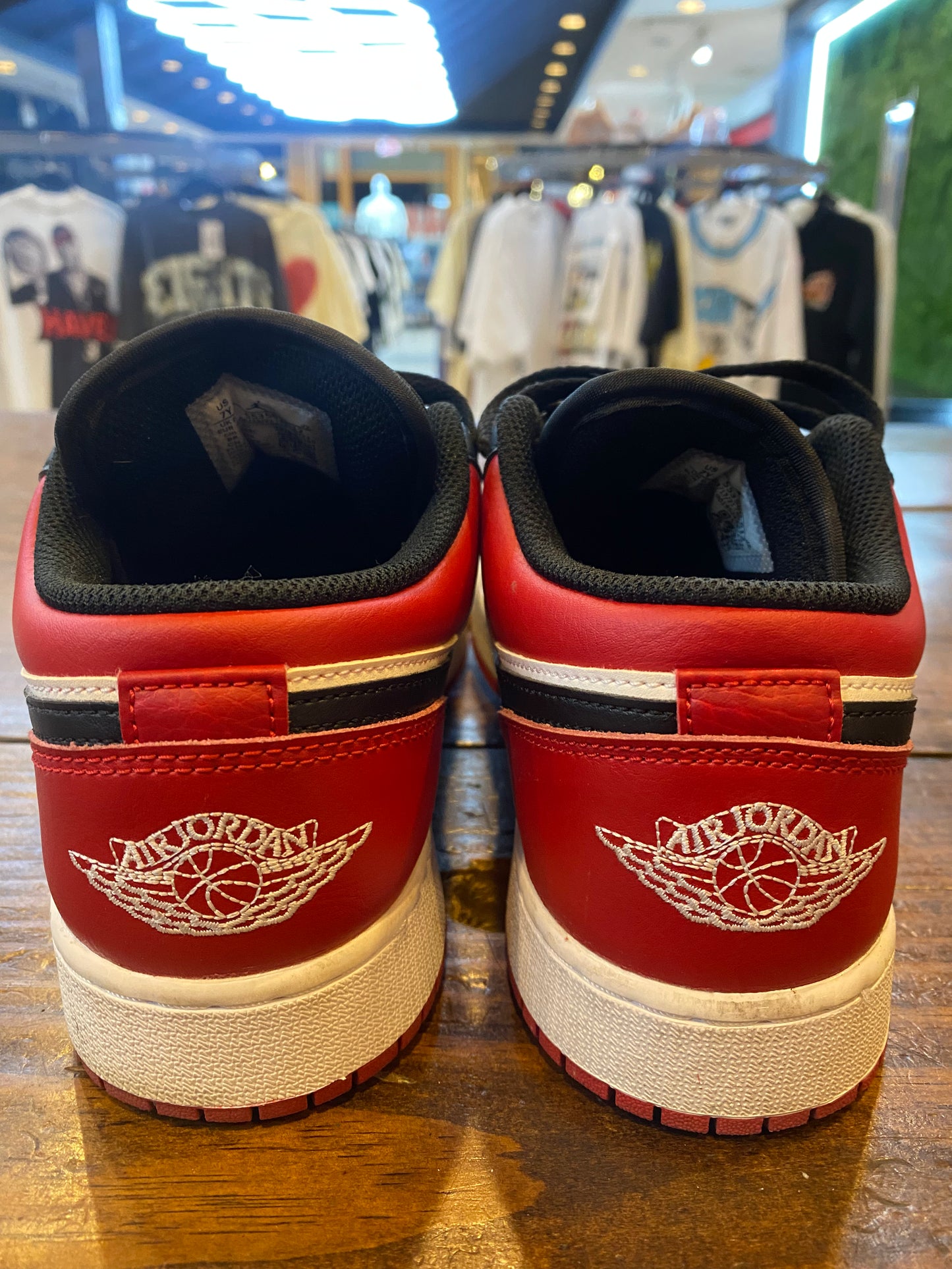 Jordan 1 Low GS Bred Toe PRE OWNED