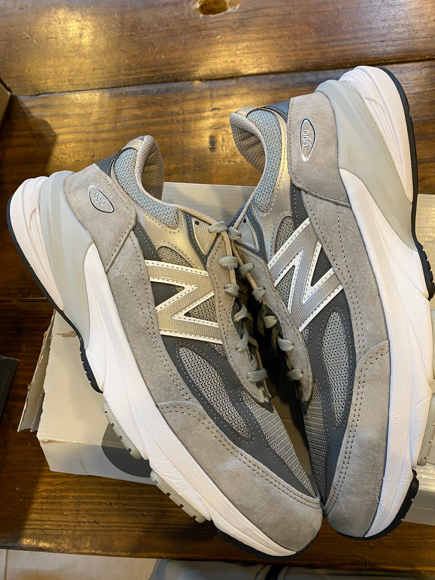 New Balance 990 V 6 Made In USA Castlerock PRE OWNED