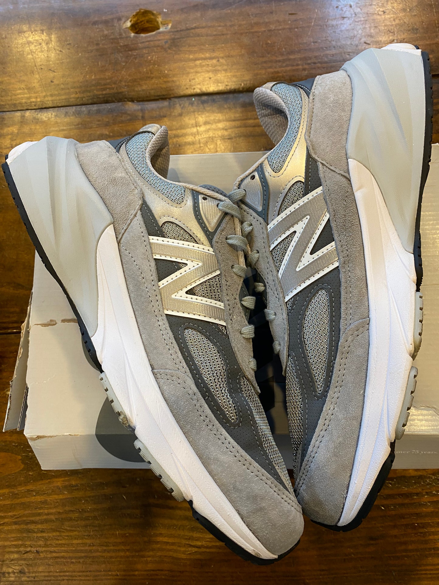 New Balance 990 V 6 Made In USA Castlerock PRE OWNED