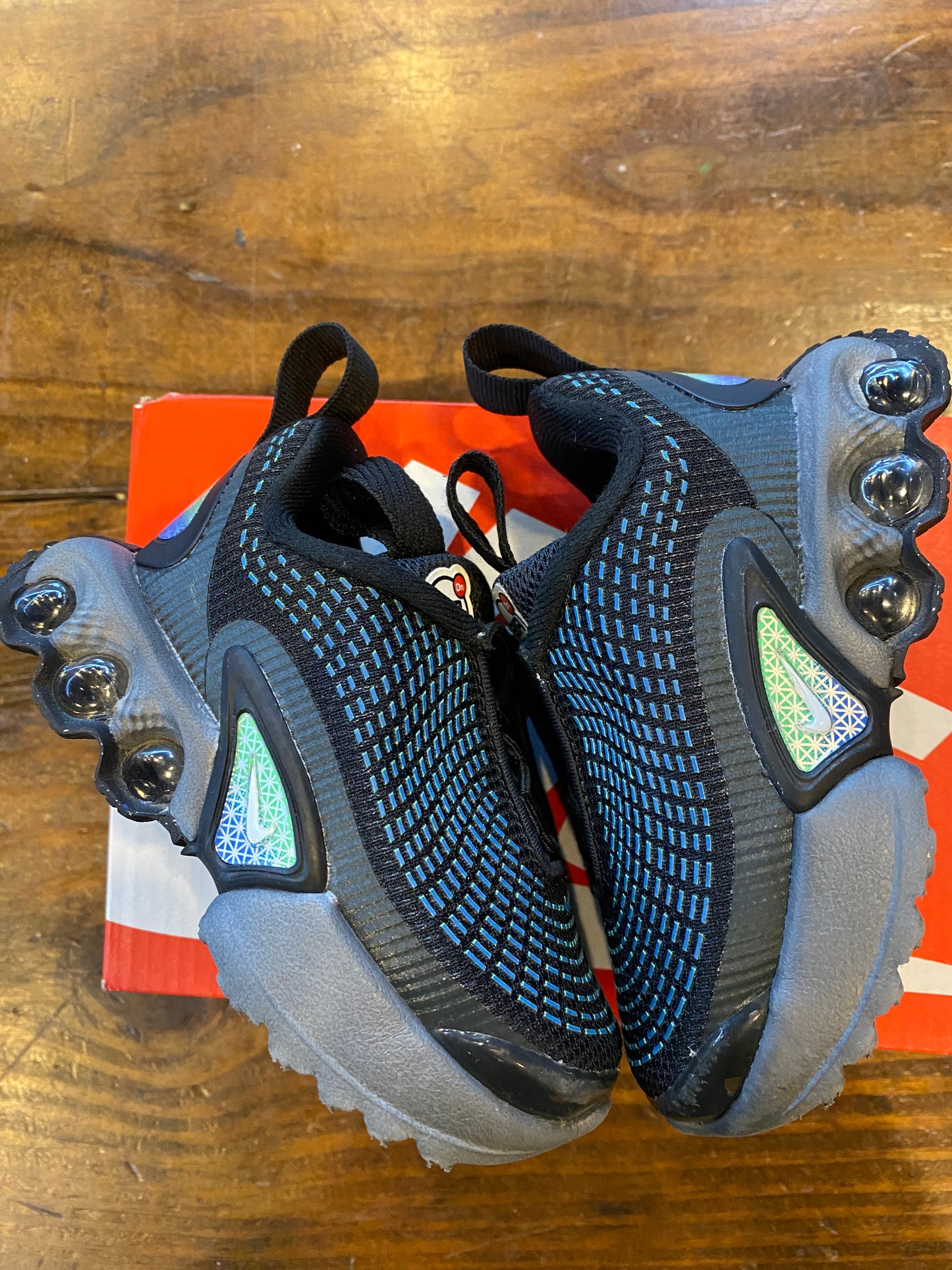 Air Max DN TD Hyper Cobalt Rage Green PRE OWNED