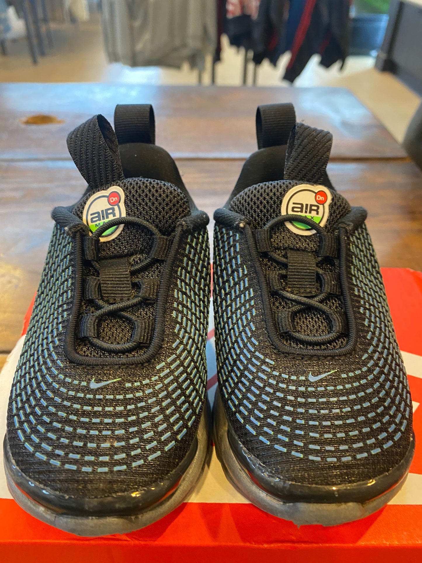 Air Max DN TD Hyper Cobalt Rage Green PRE OWNED