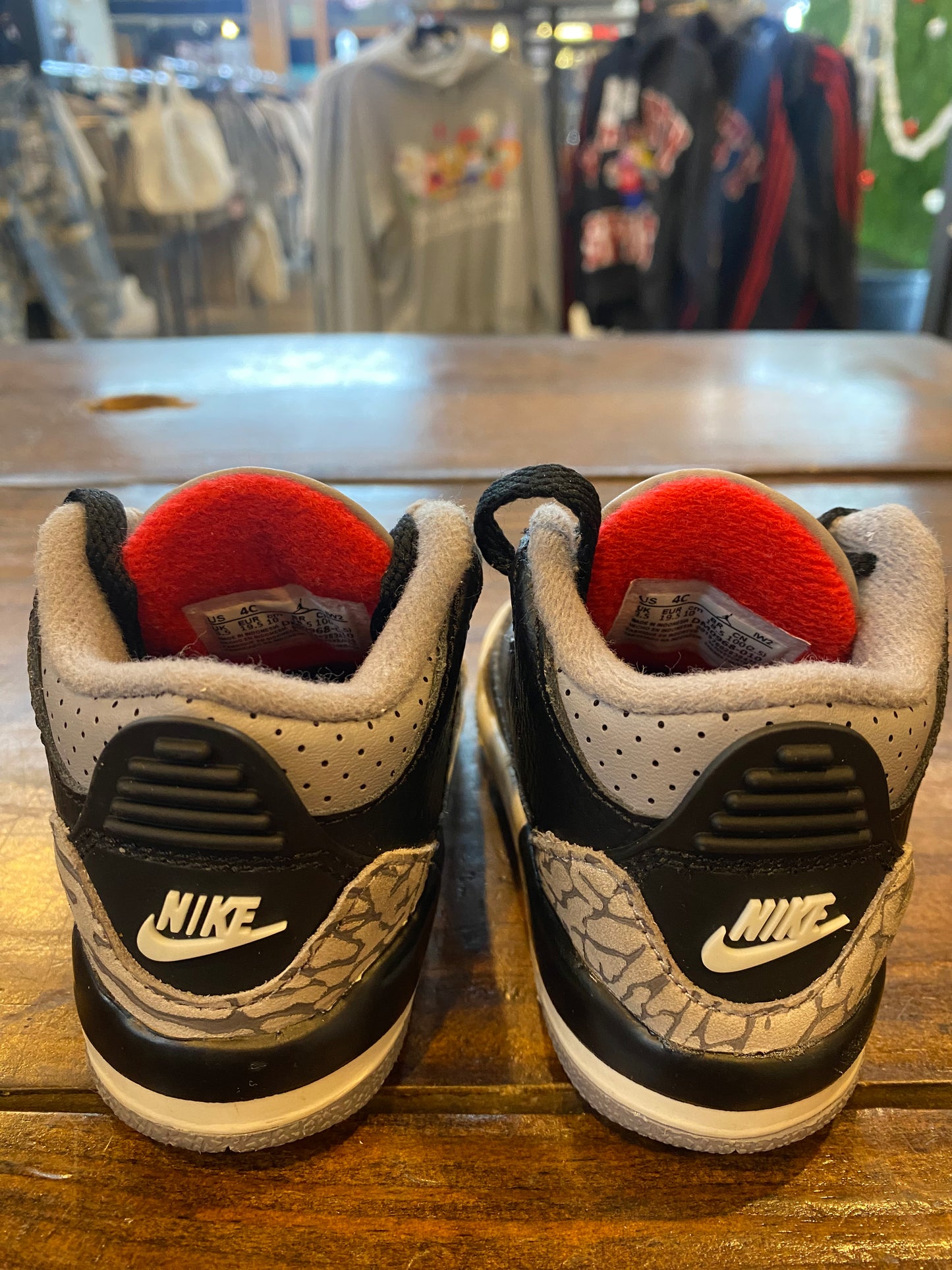 Jordan 3 Retro OG TD Black Cement 2024 PRE OWNED