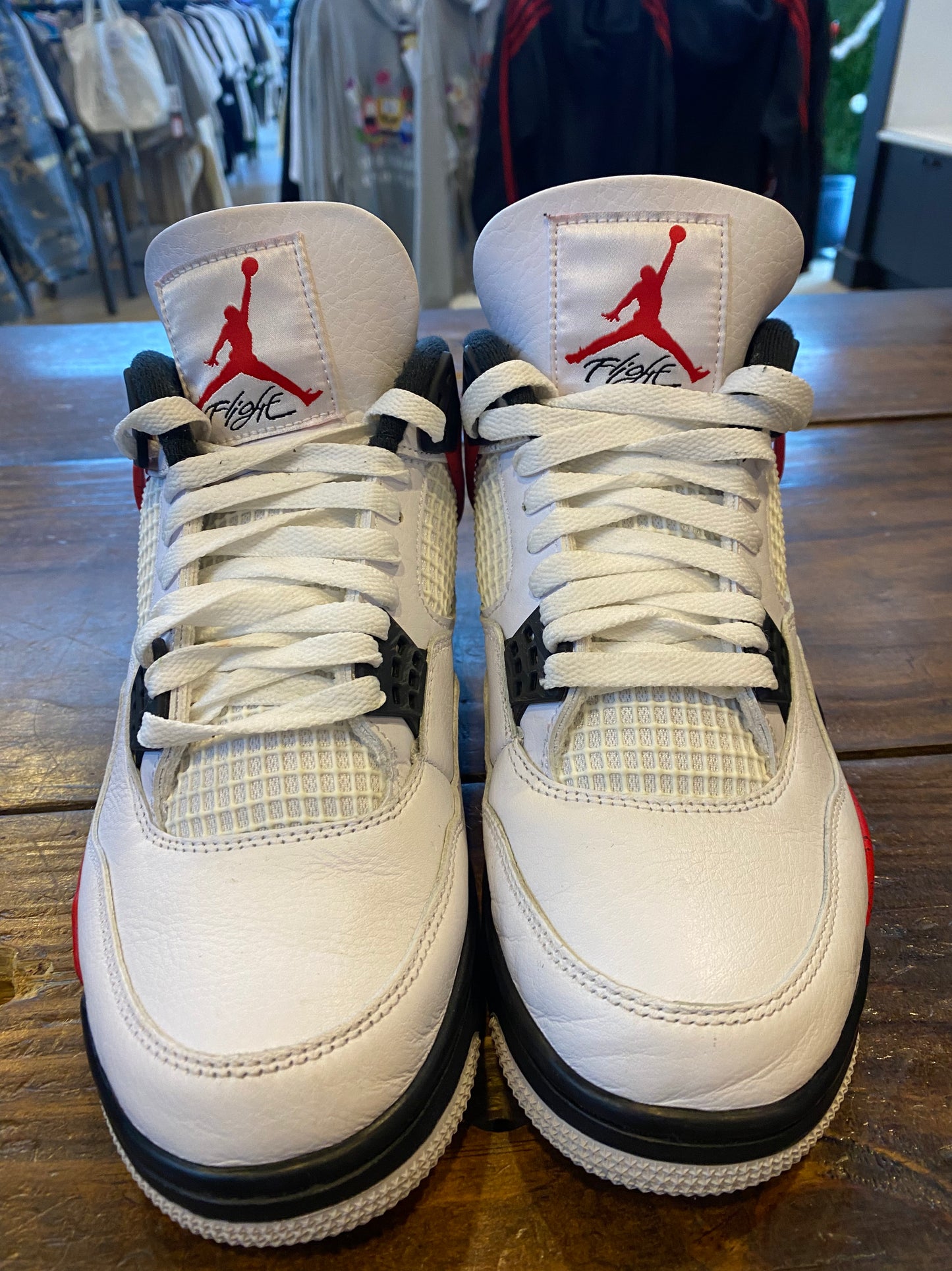 Jordan 4 Retro Red Cement PRE OWNED