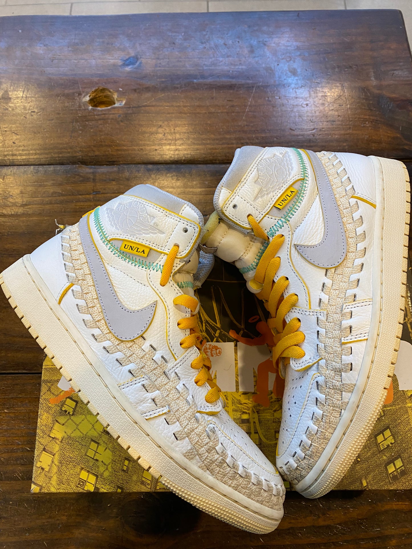 Union LA X Bephies Beauty Supply X Jordan 1 Retro High OG SP Summer Of 96 PRE OWNED