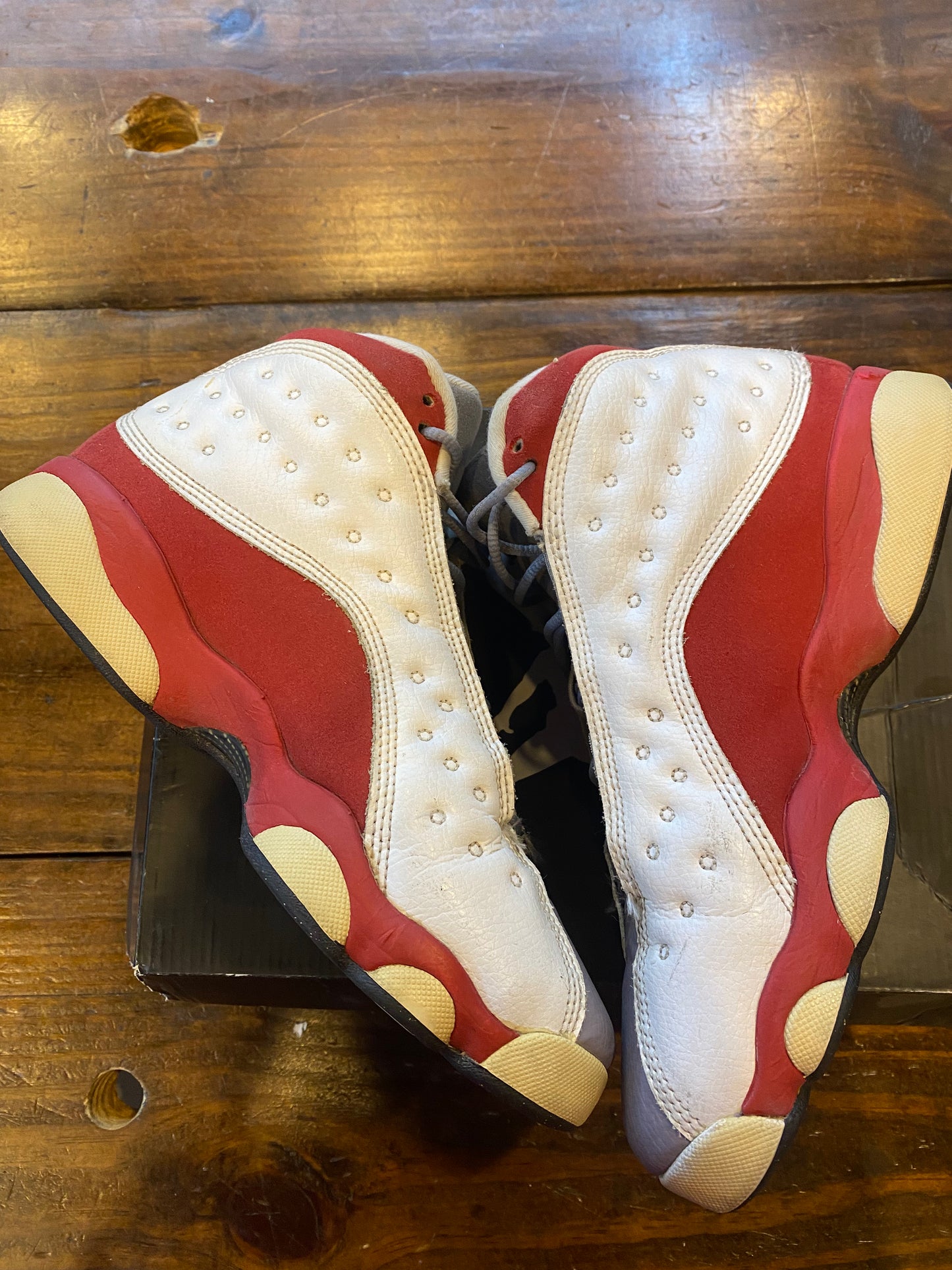 Jordan 13 Retro GS Grey Toe 2014 PRE OWNED