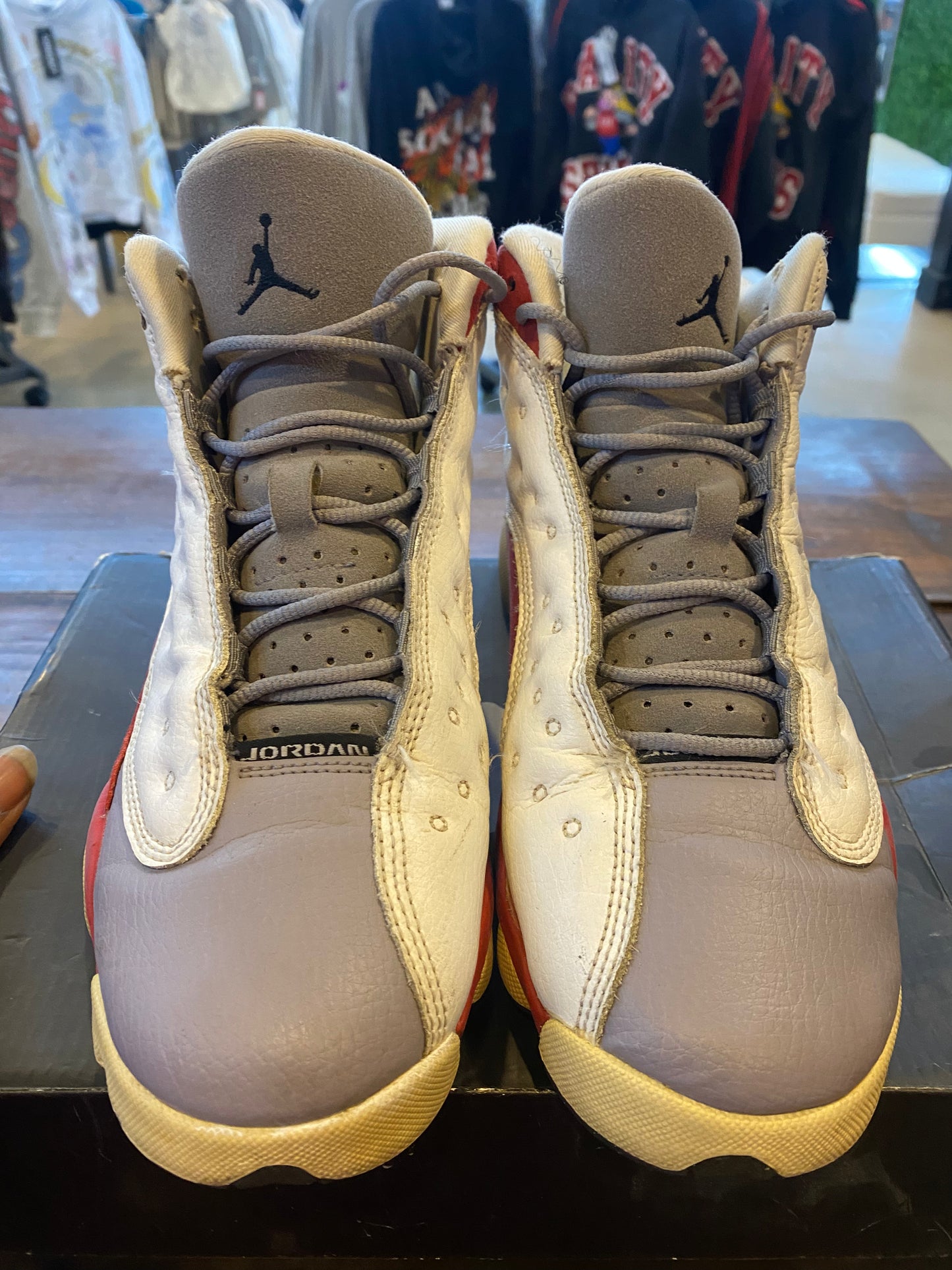 Jordan 13 Retro GS Grey Toe 2014 PRE OWNED