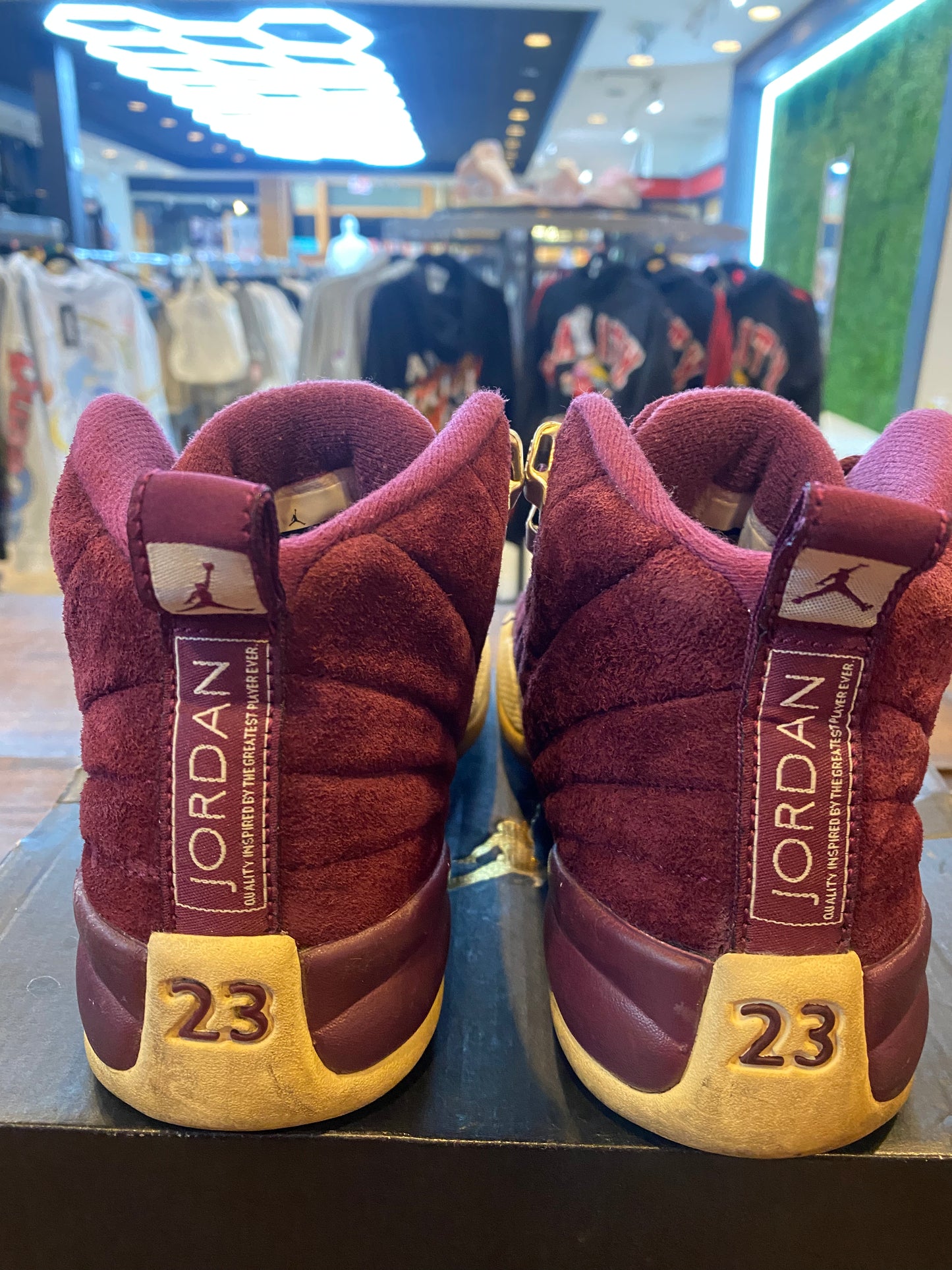 Jordan 12 Retro GS Bordeaux PRE OWNED
