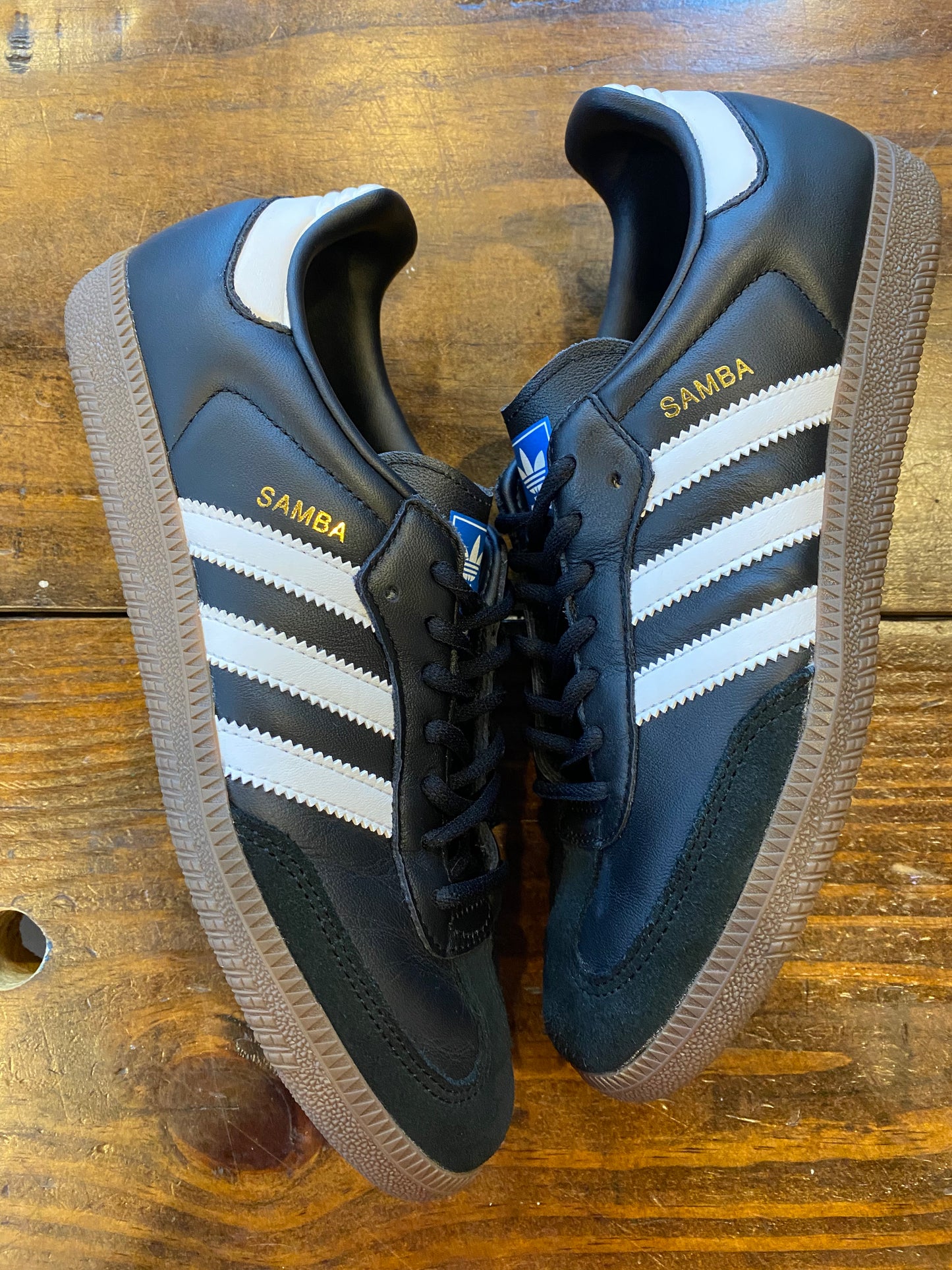 Samba OG J Black White PRE OWNED