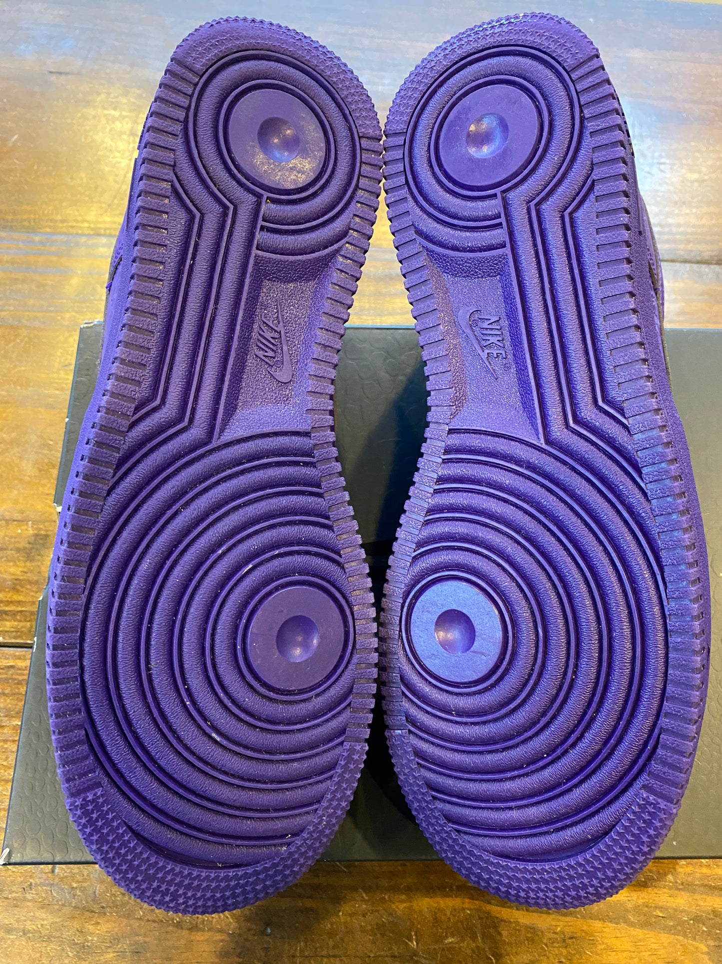 Kobe Bryant X Air Force 1 Low Court Purple PRE OWNED