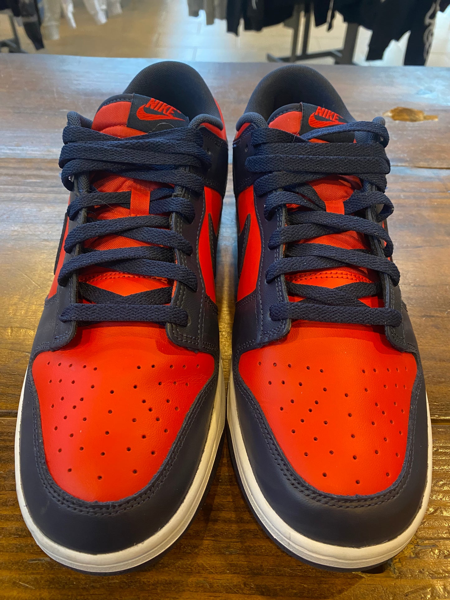 Dunk Low Retro Navy Red 2024 PRE OWNED