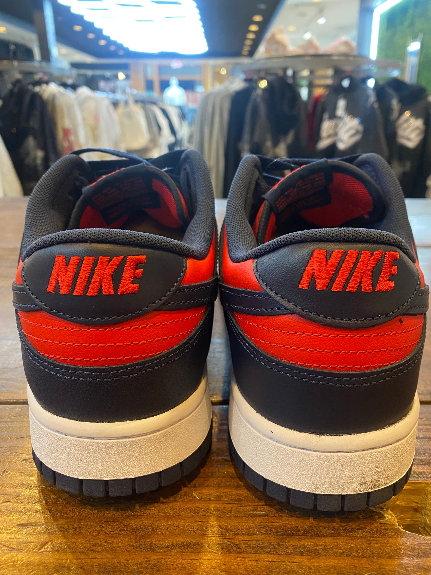 Dunk Low Retro Navy Red 2024 PRE OWNED